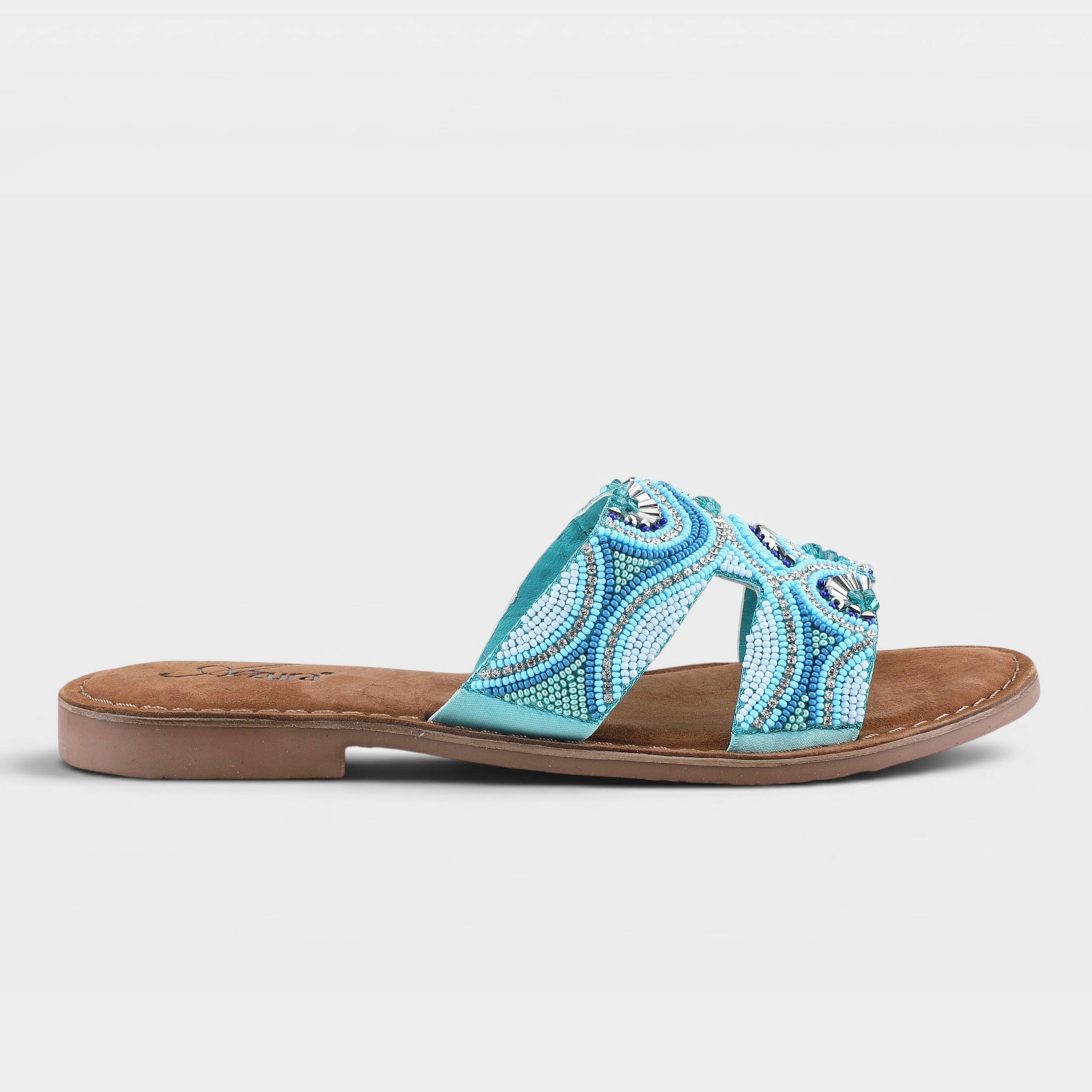 Azura Georgys Blue Multi Sandal