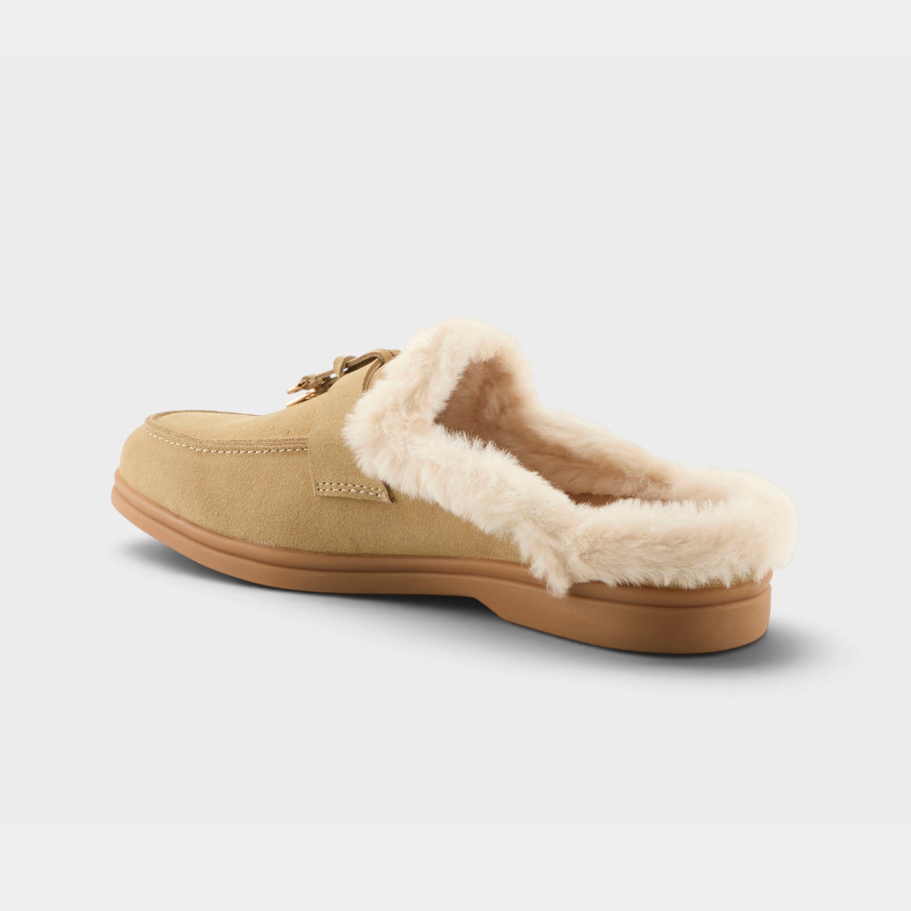 Spring Step Gistel Beige Suede Shoe