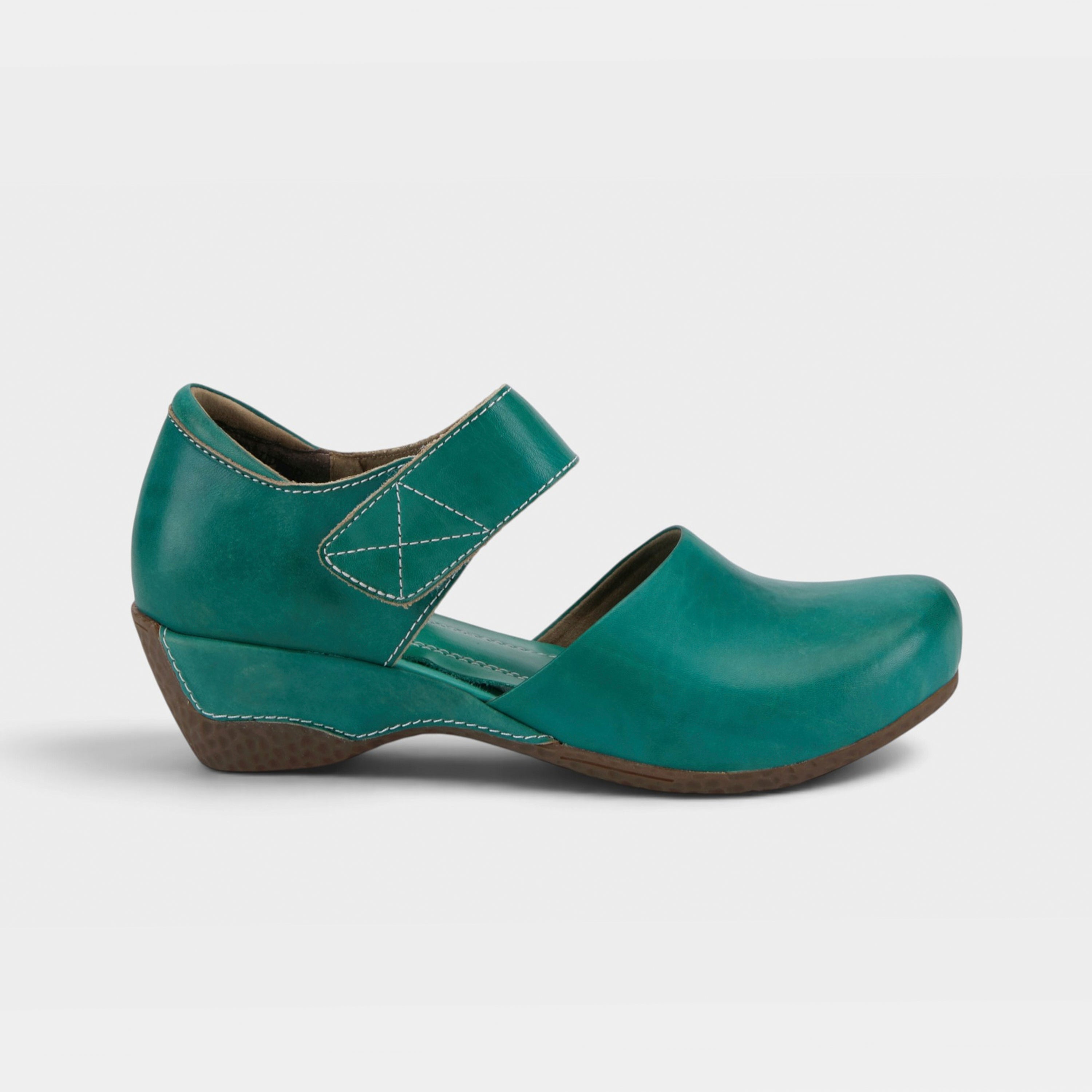 L'Artiste Gloss Mary Jane shoes in Turquoise, hero view