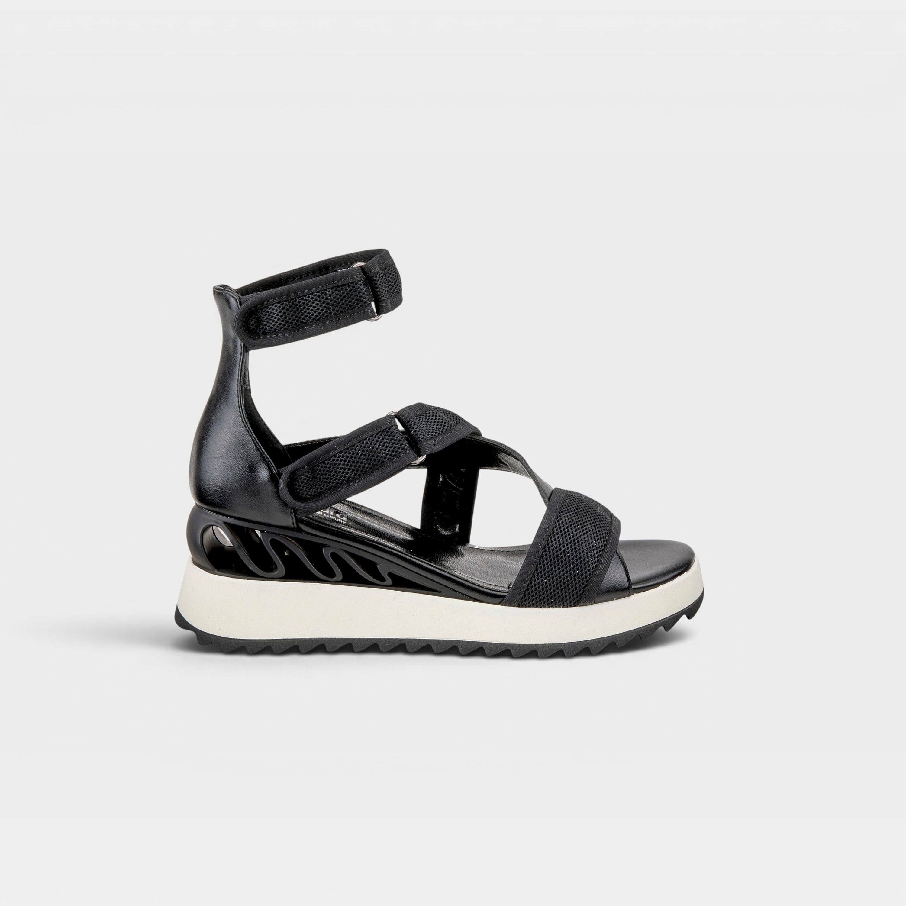 Azura Goforit Black Sandal
