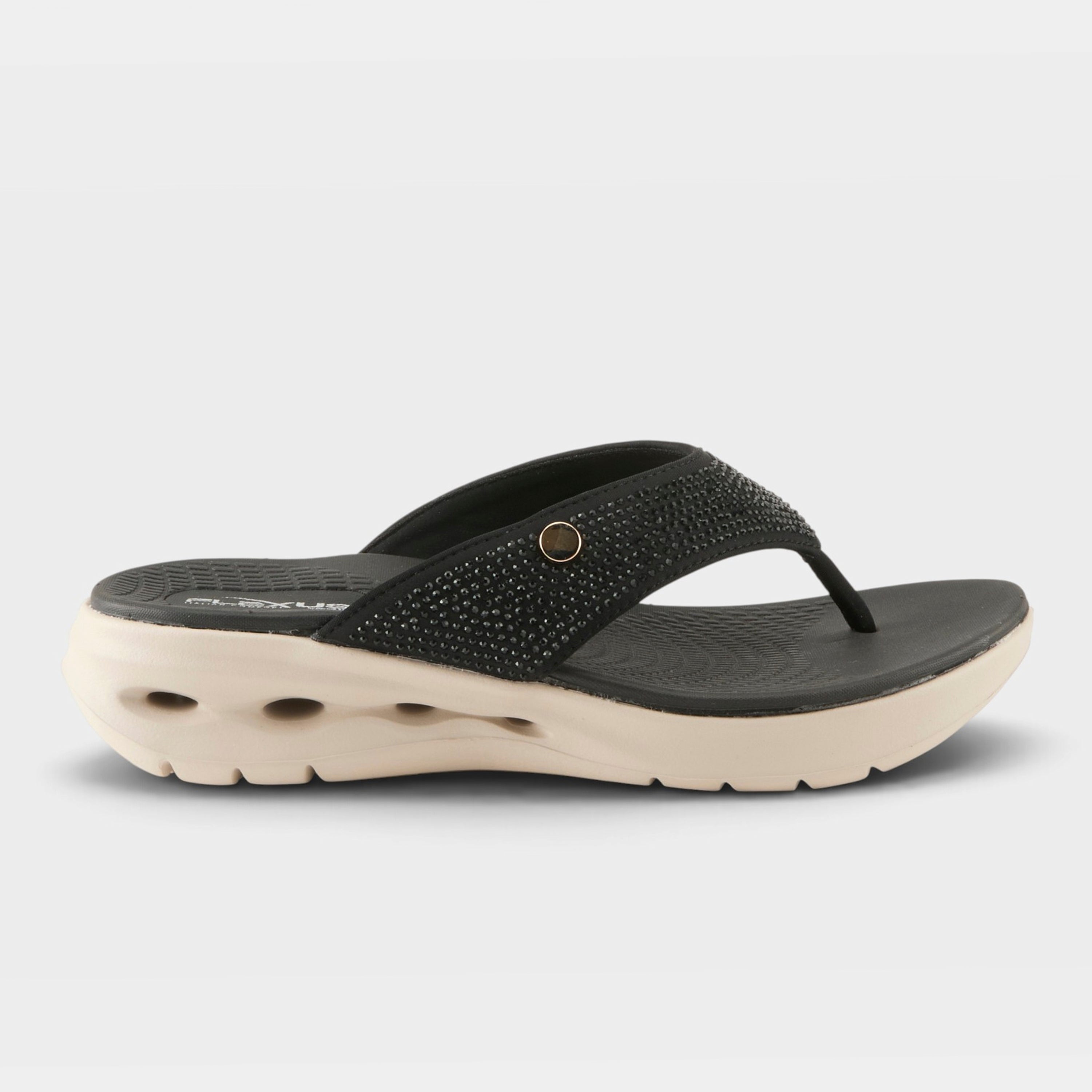 Flexus Gorski Black Sandal