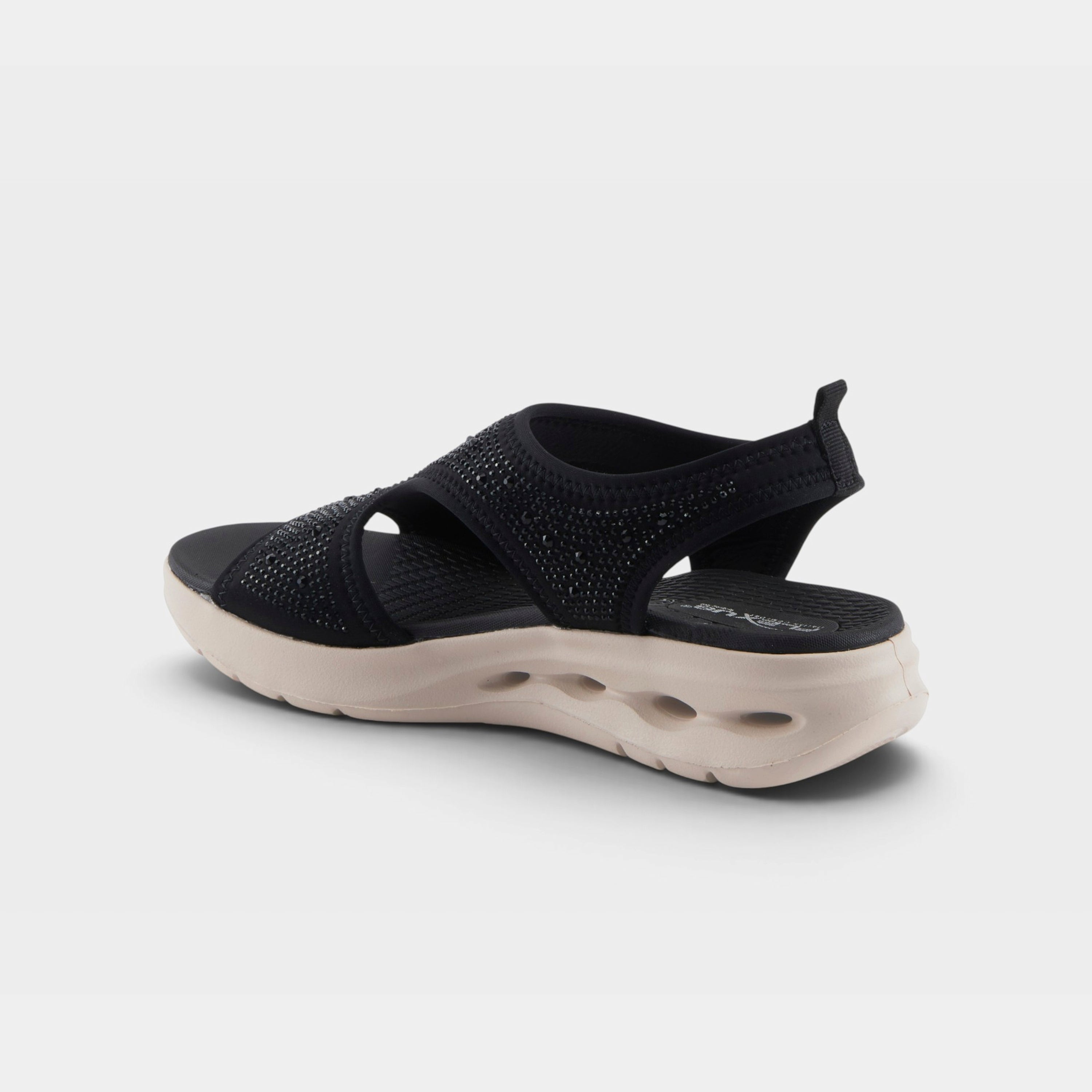Flexus Gosselin Black Sandal