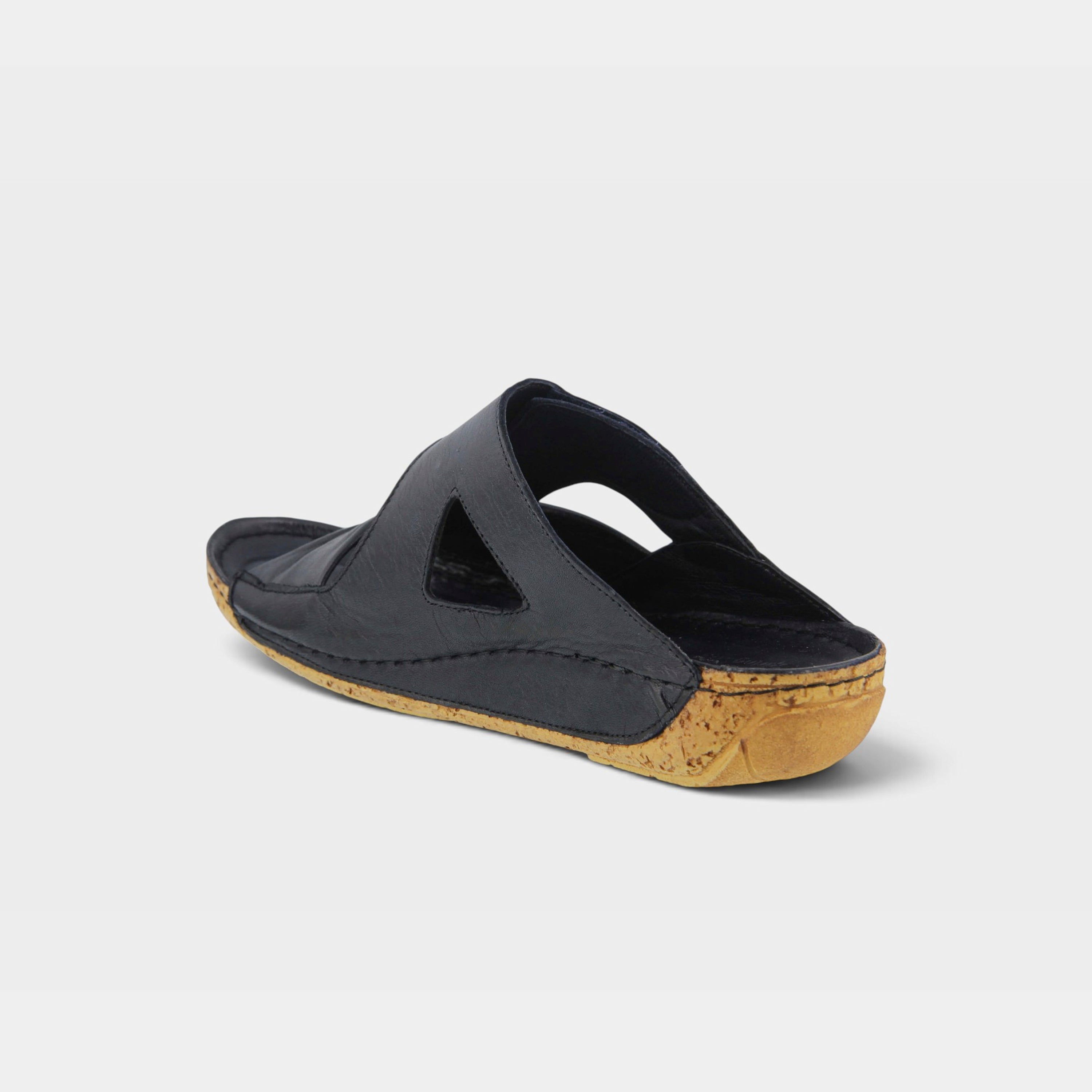 Spring Step Gretta Navy Slide Sandal