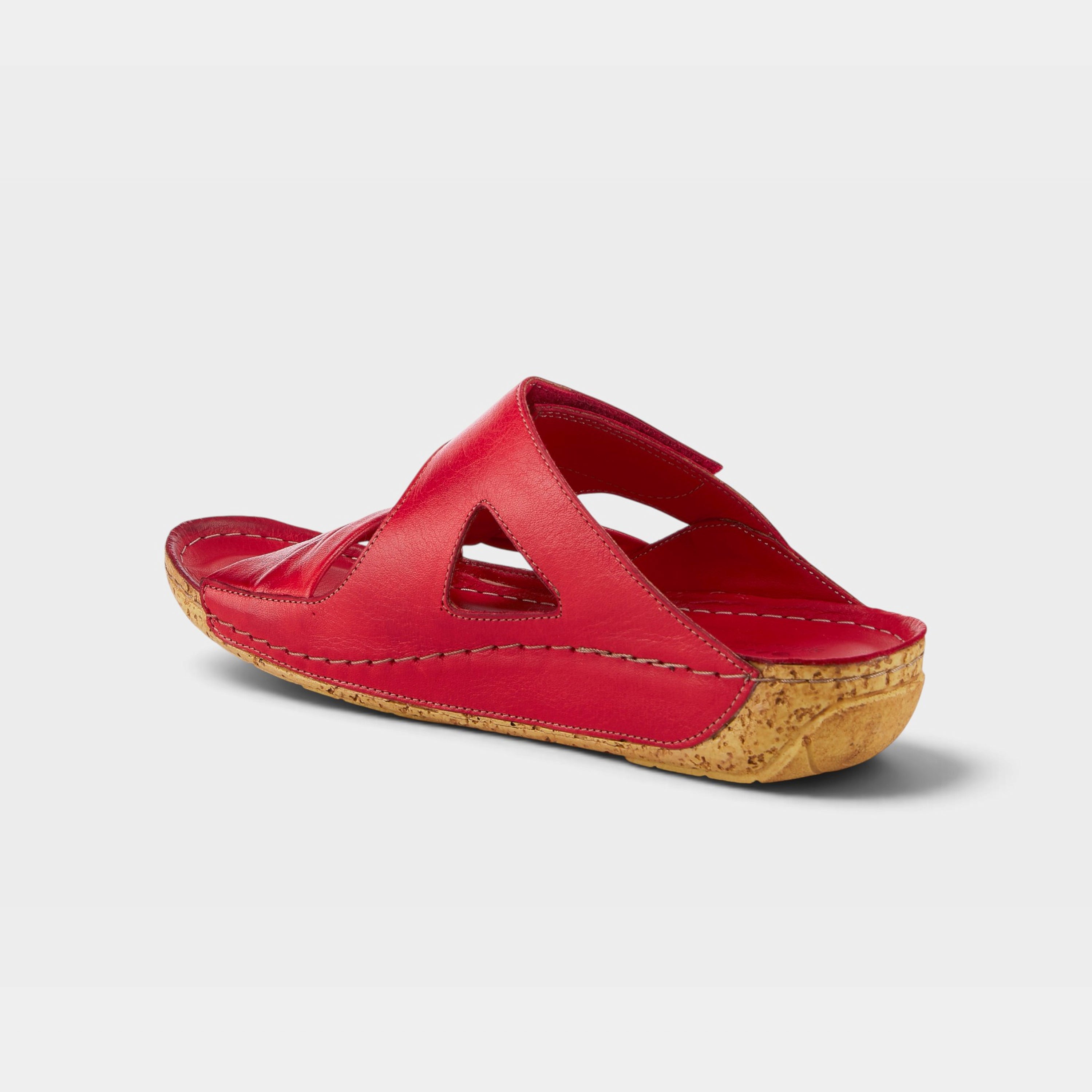 Spring Step Gretta Red Slide Sandal