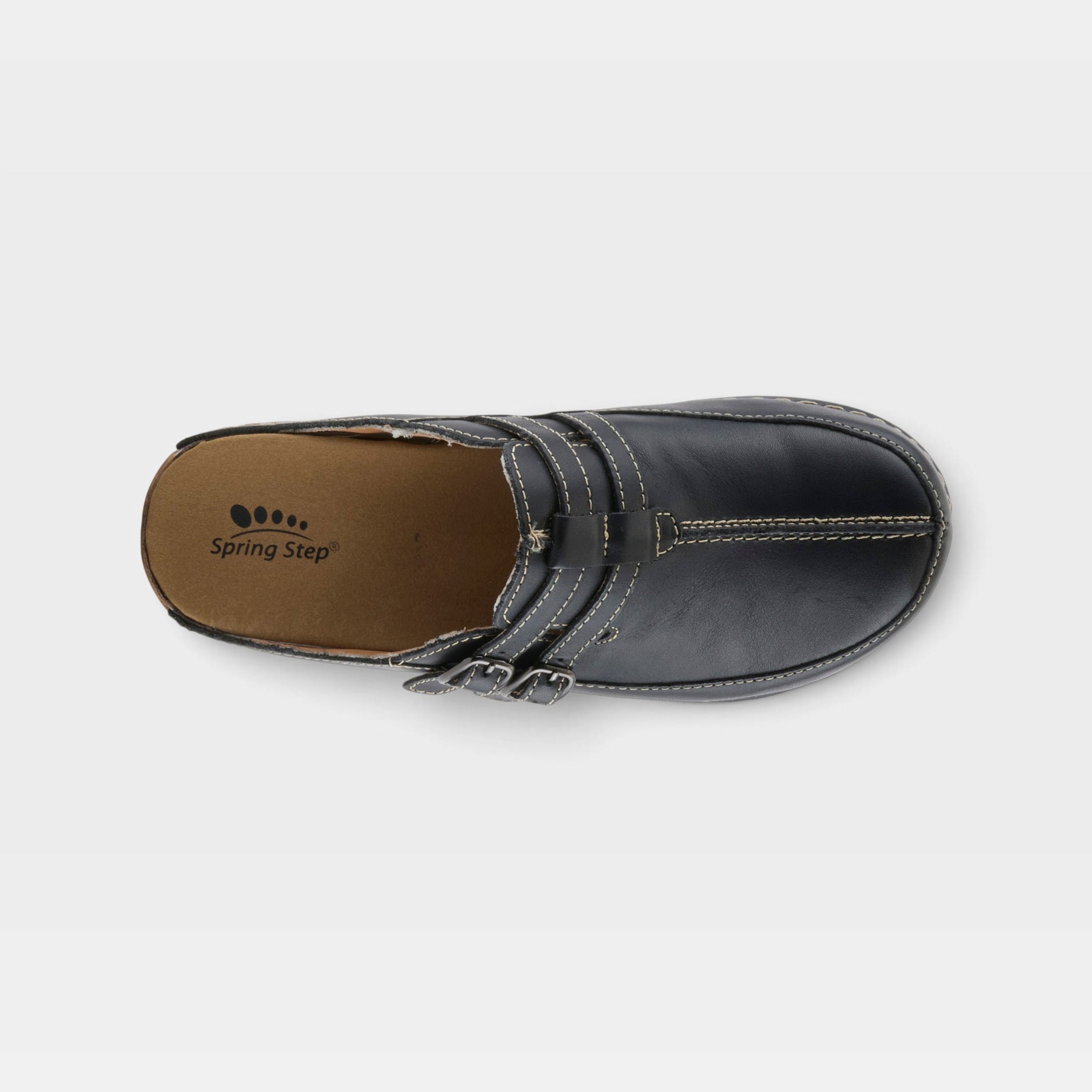 Spring Step Happy Black Clog