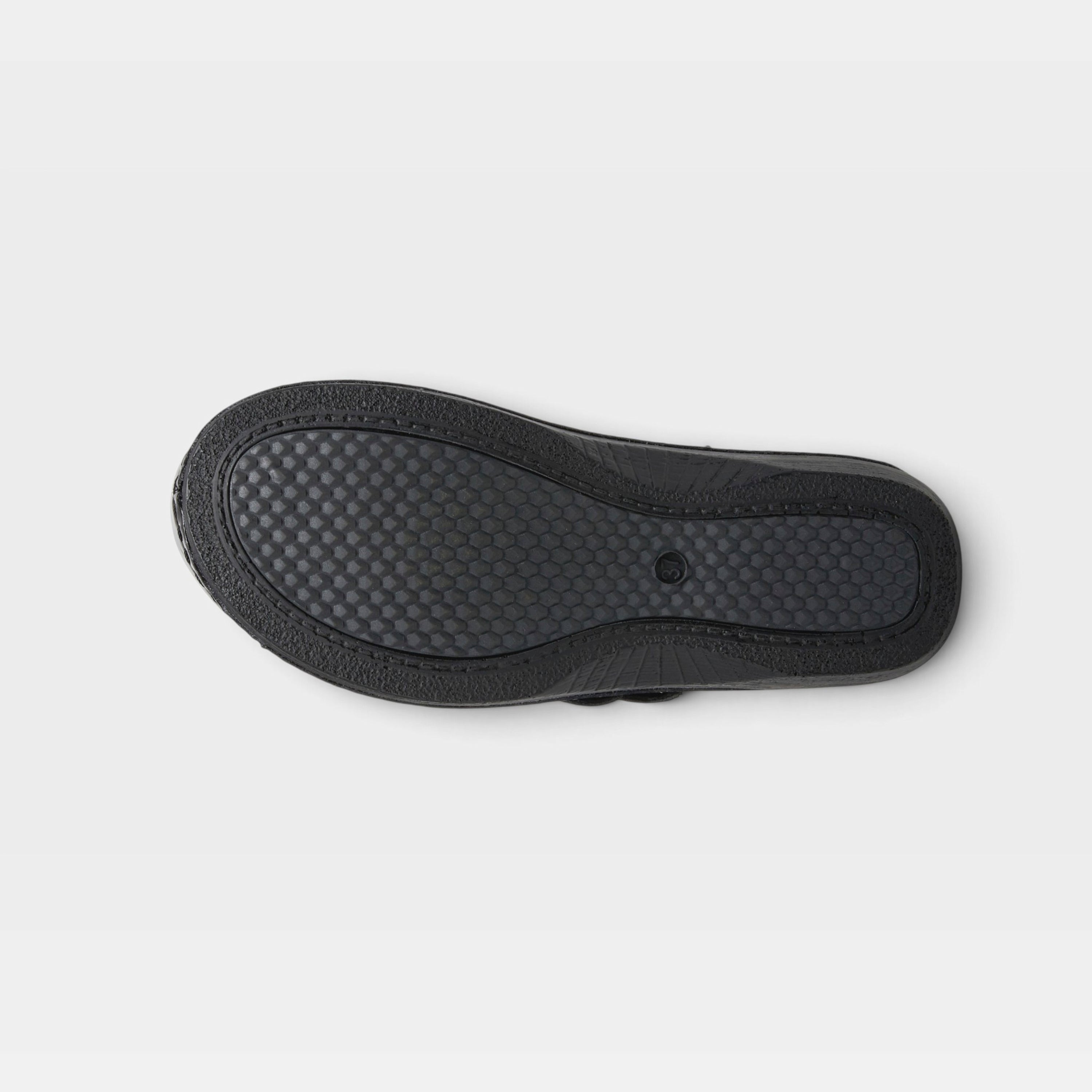 Spring Step Happy Black Patent Clog