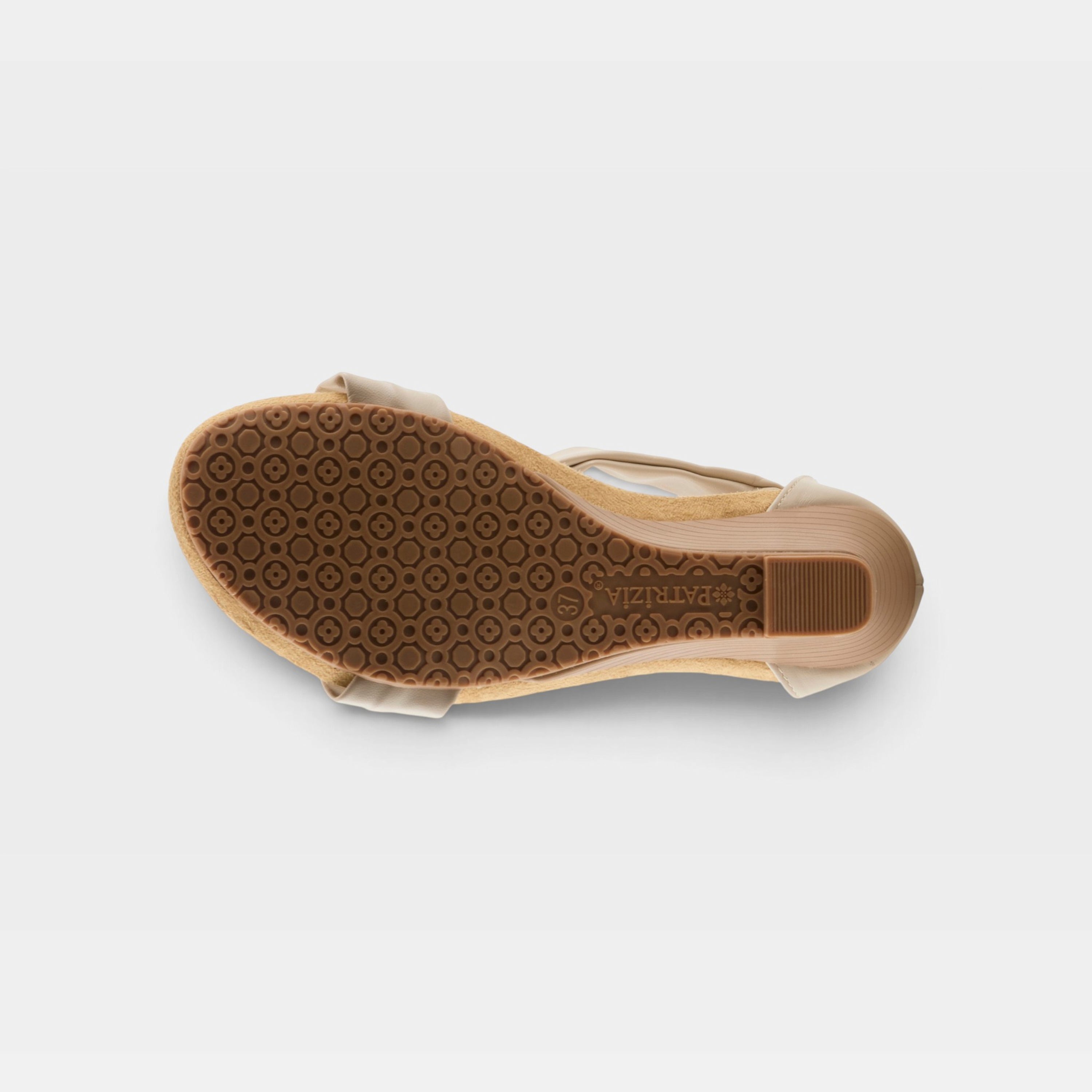Patrizia Harlequin Beige Wedge Sandal