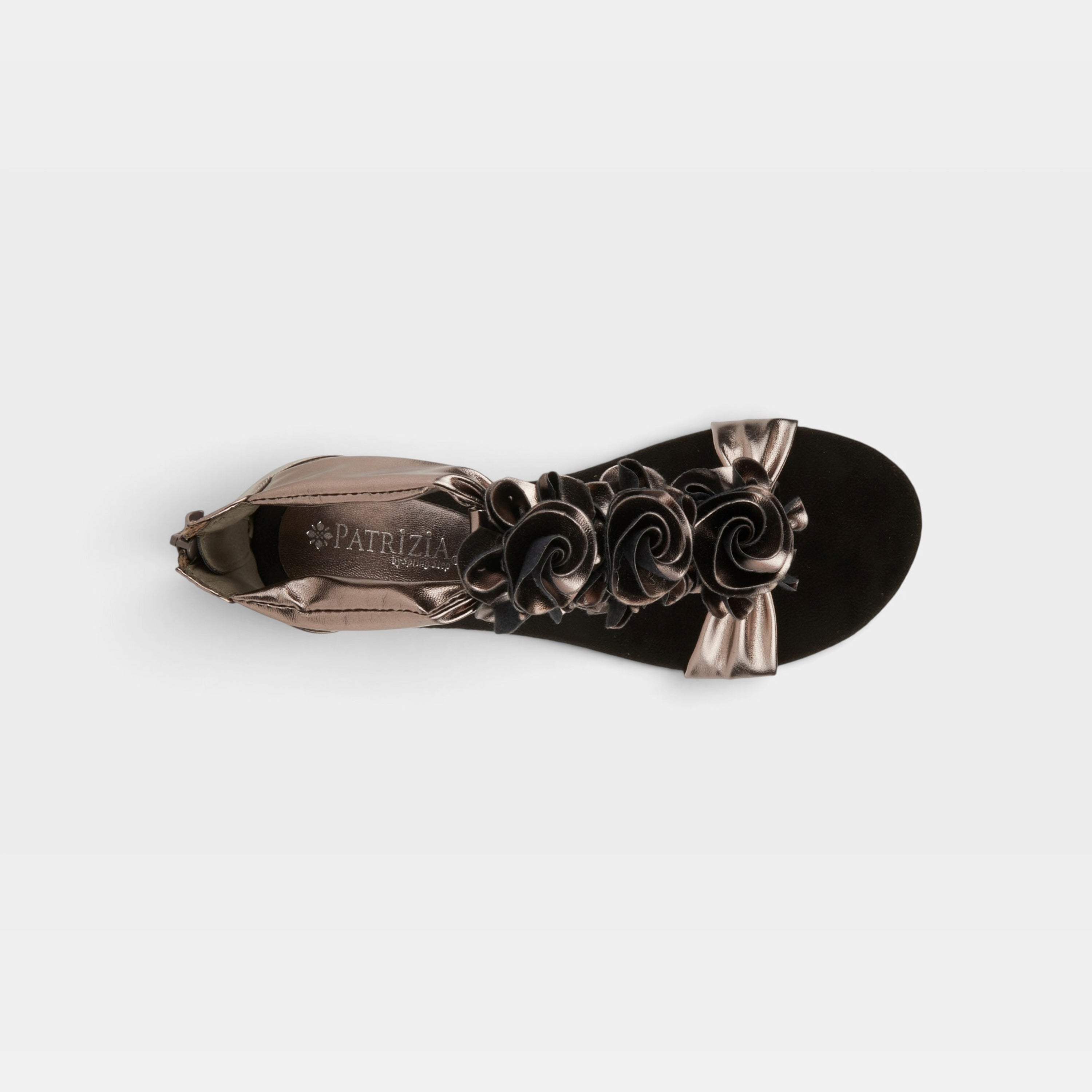 Patrizia Harlequin Pewter Wedge Sandal