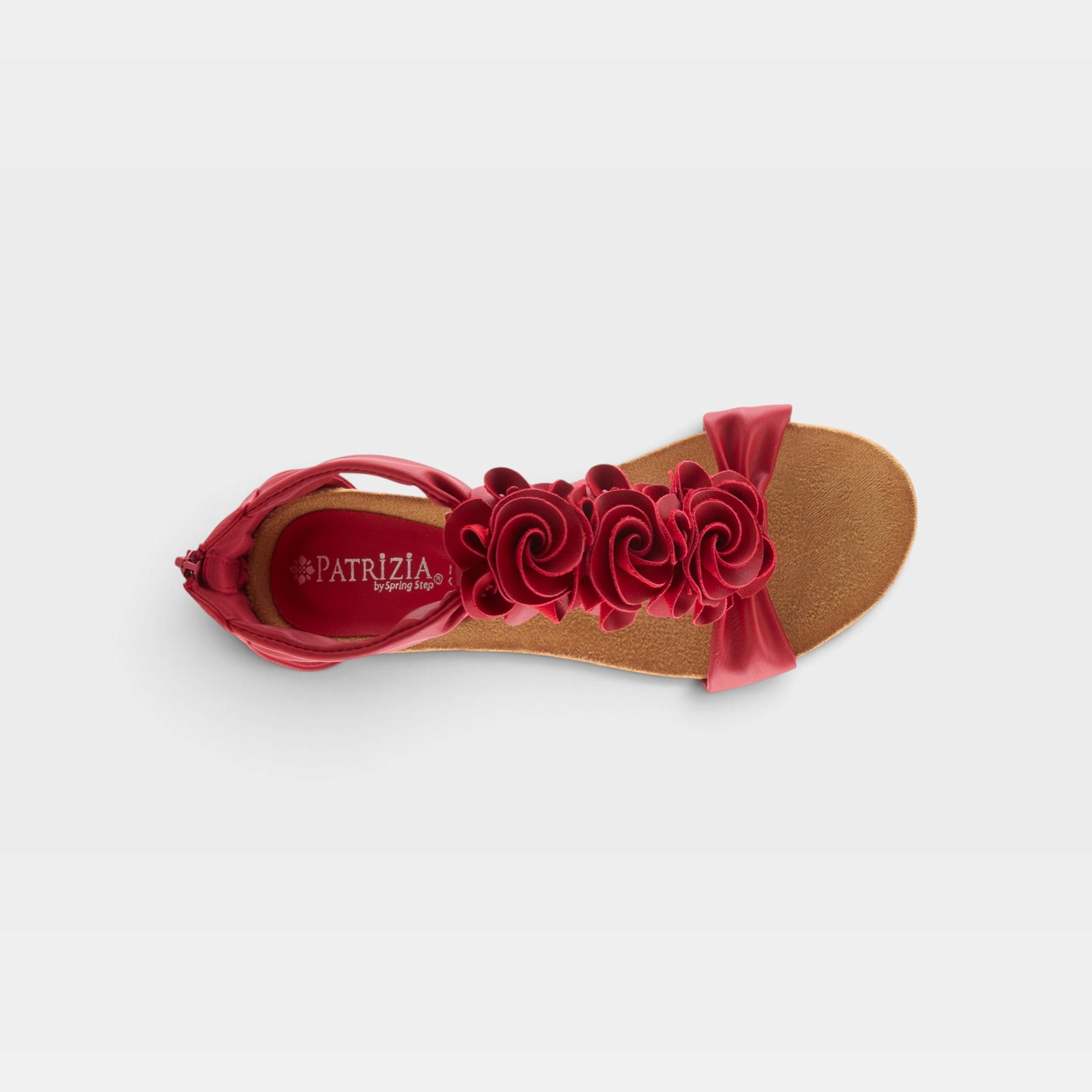 Patrizia Harlequin Red Wedge Sandal