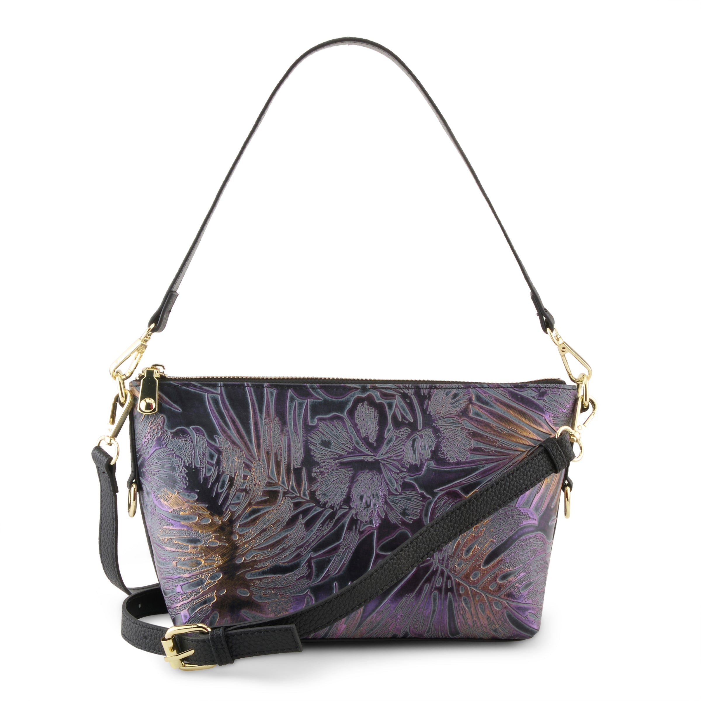 L'Artiste L`ARTISTE HB-BALI HANDBAG shoe in black multi with handcrafted leather design