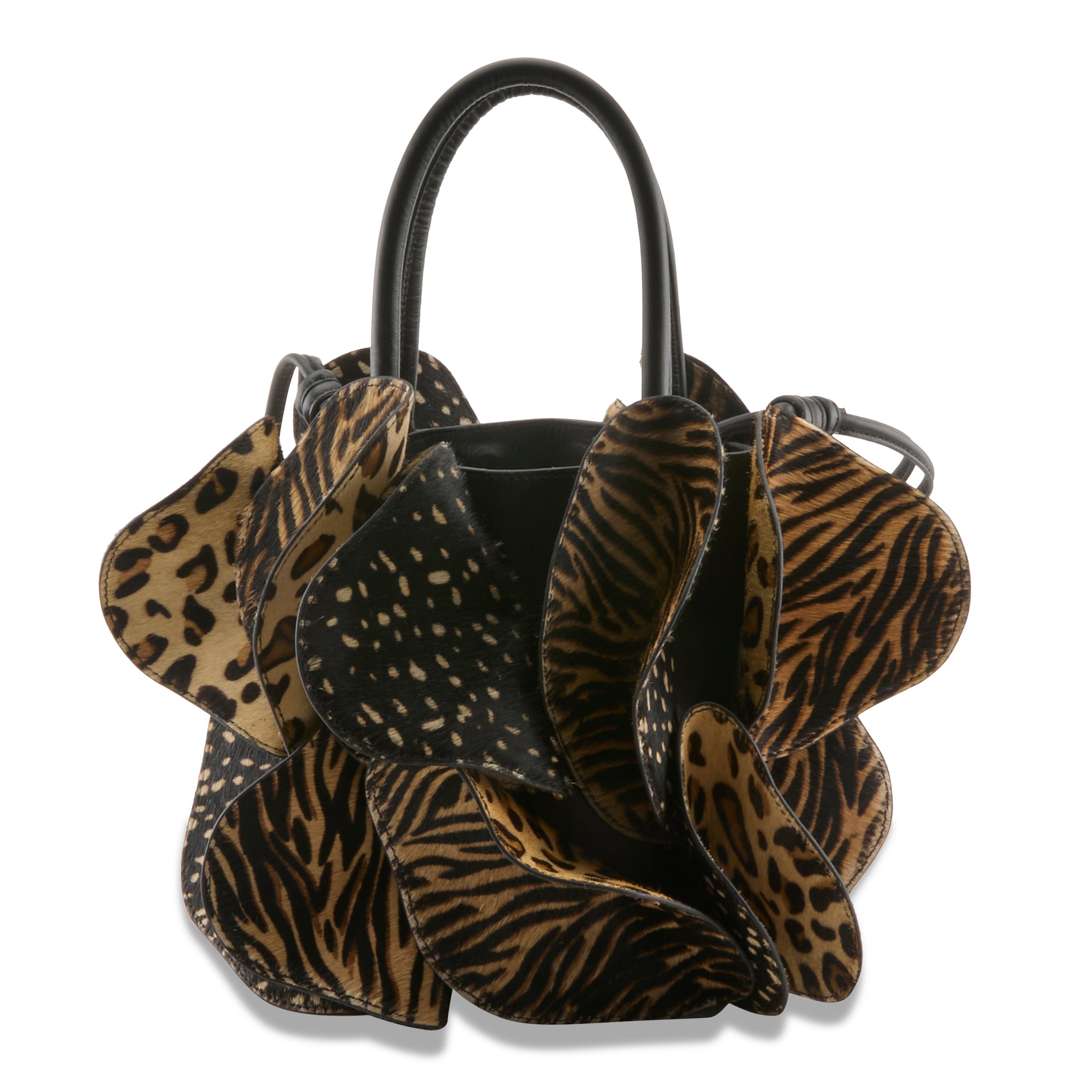 L'Artiste L'ARTISTE HB-FLUTTER HANDBAG shoe with handcrafted leather design