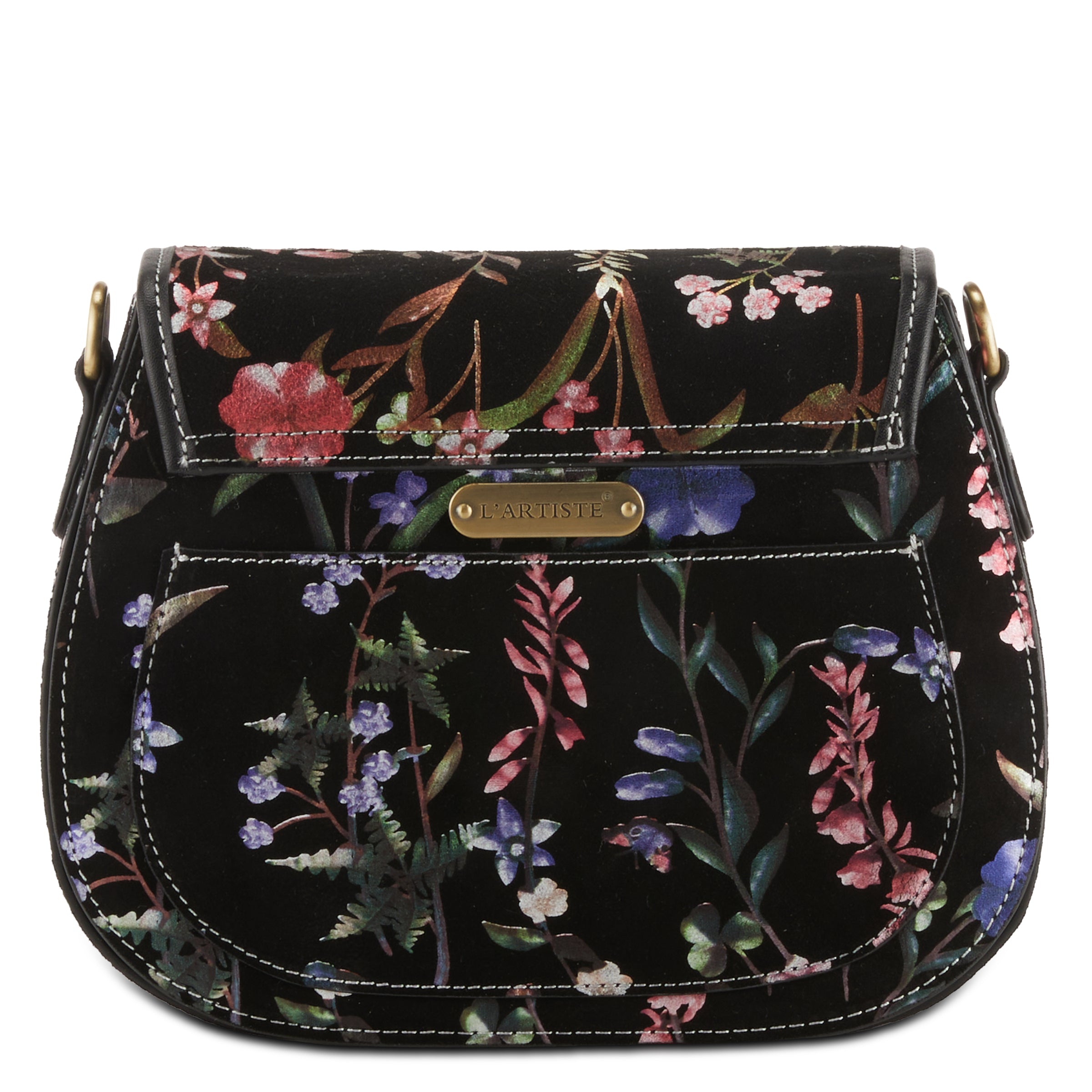 L'Artiste L`ARTISTE HB-LEAFLET-FOIL HANDBAG shoe with handcrafted leather design
