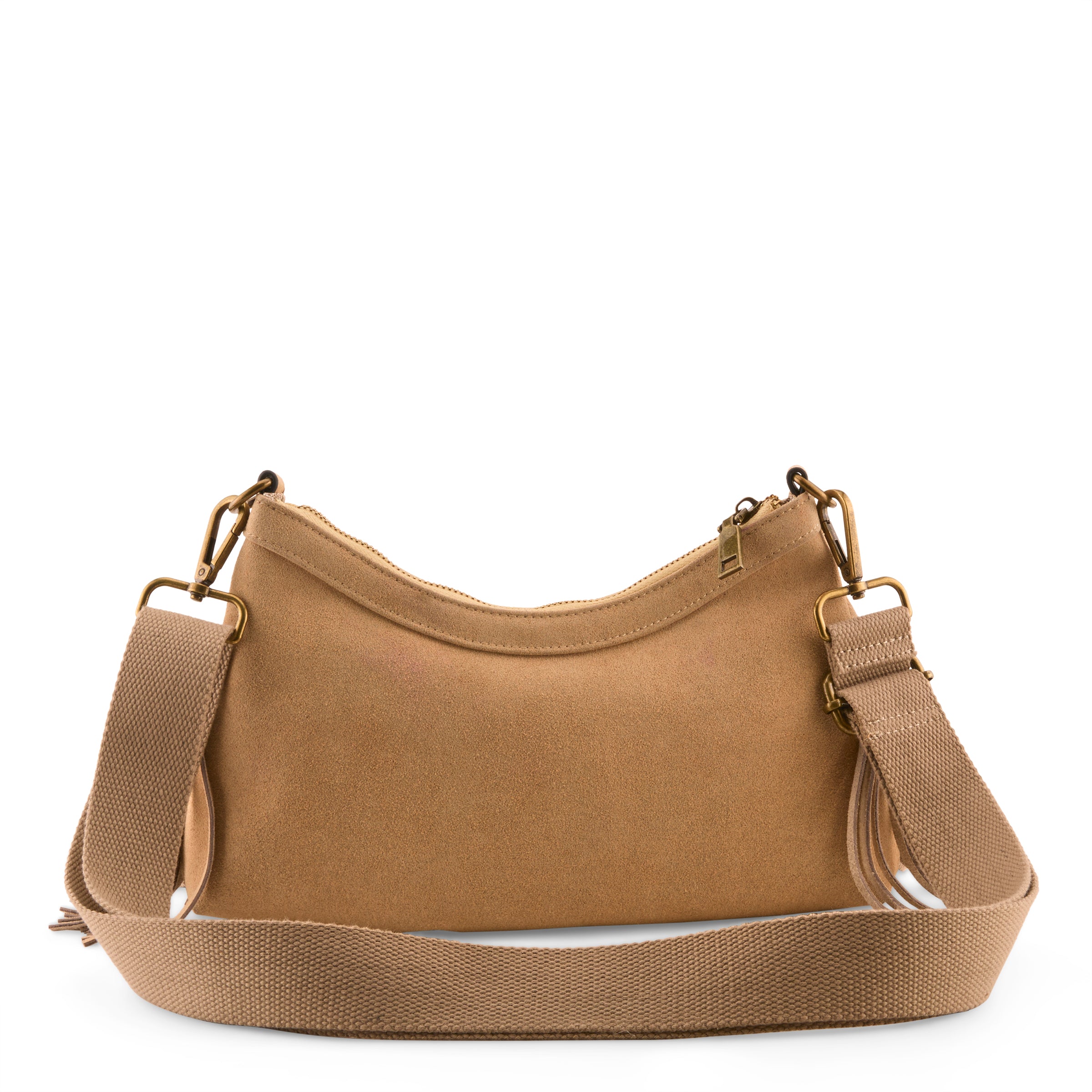 L'Artiste L'ARTISTE HB-PRISCILIA HANDBAG shoe in black suede with handcrafted leather design
