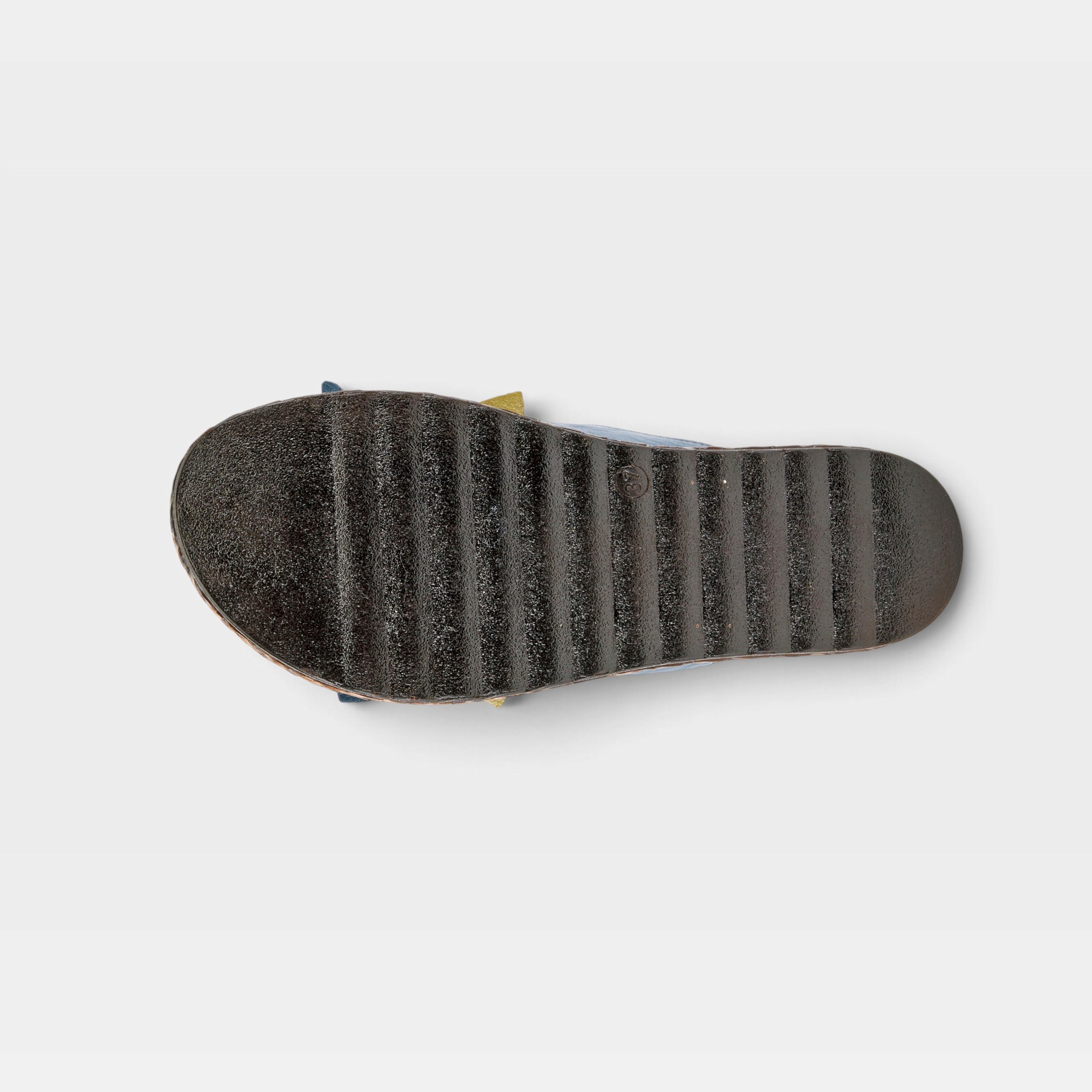 Spring Step Hilary Blue Slide Sandal