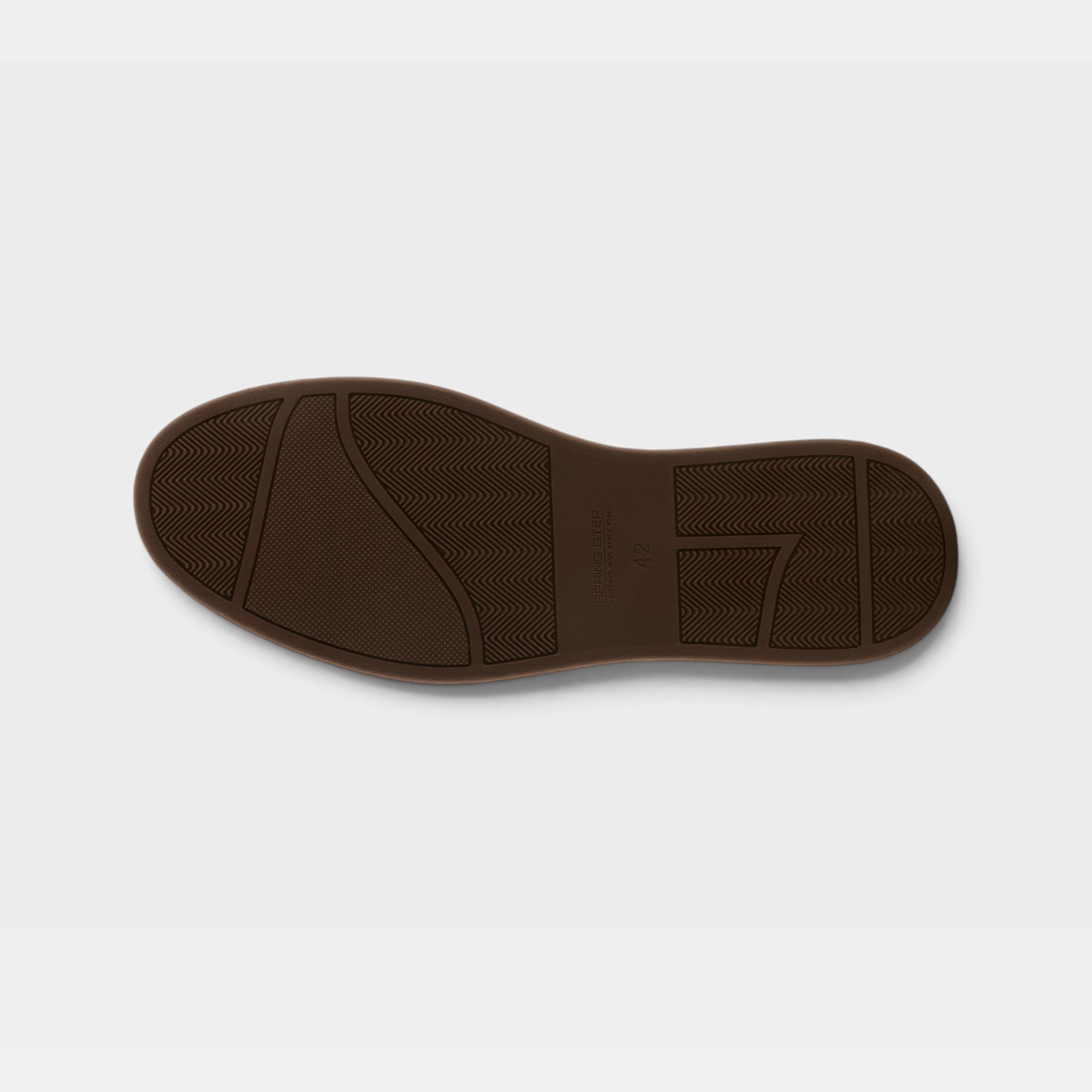 Spring Step Men Howe Camel Suede Shoe