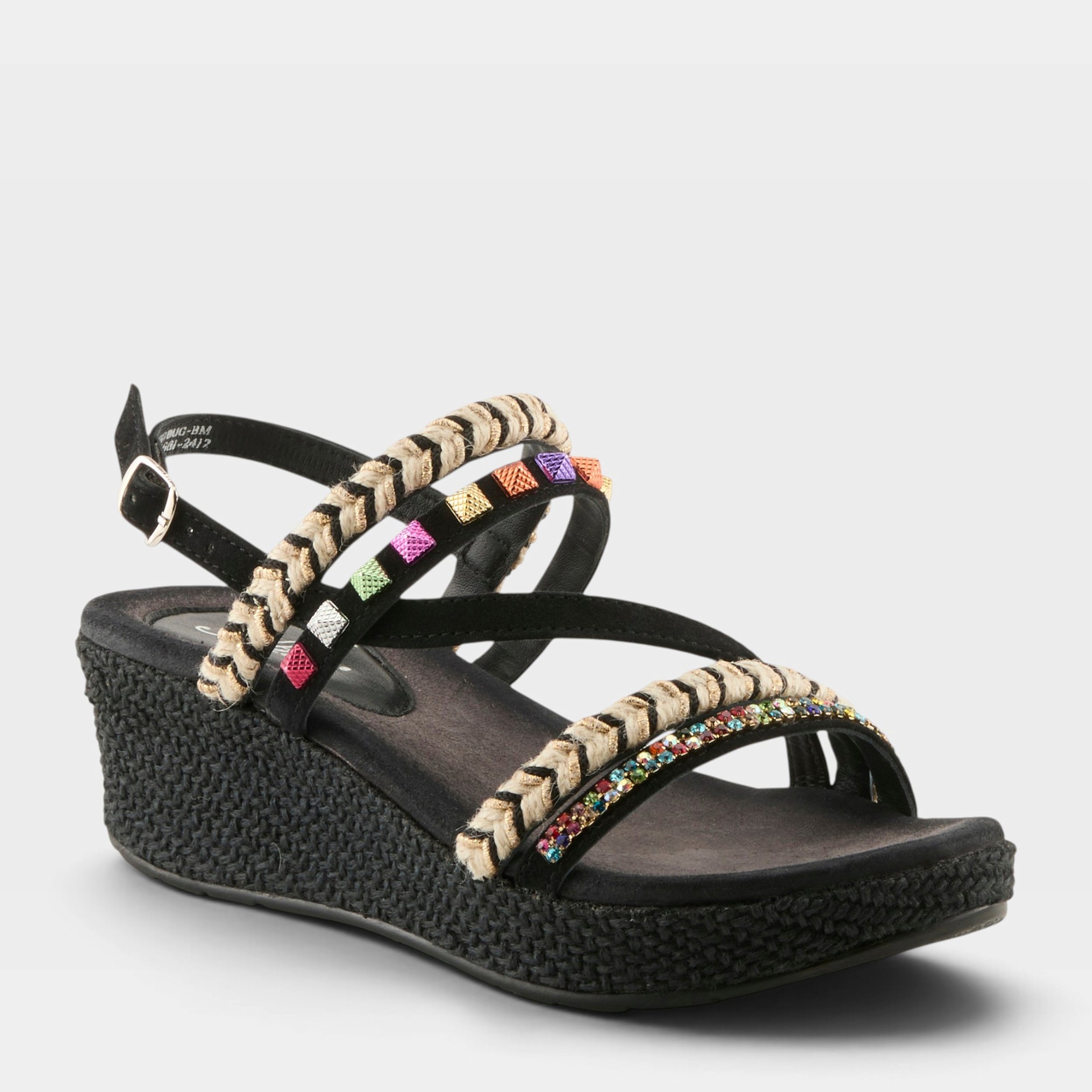 Azura Hugbug Black Multi Sandal