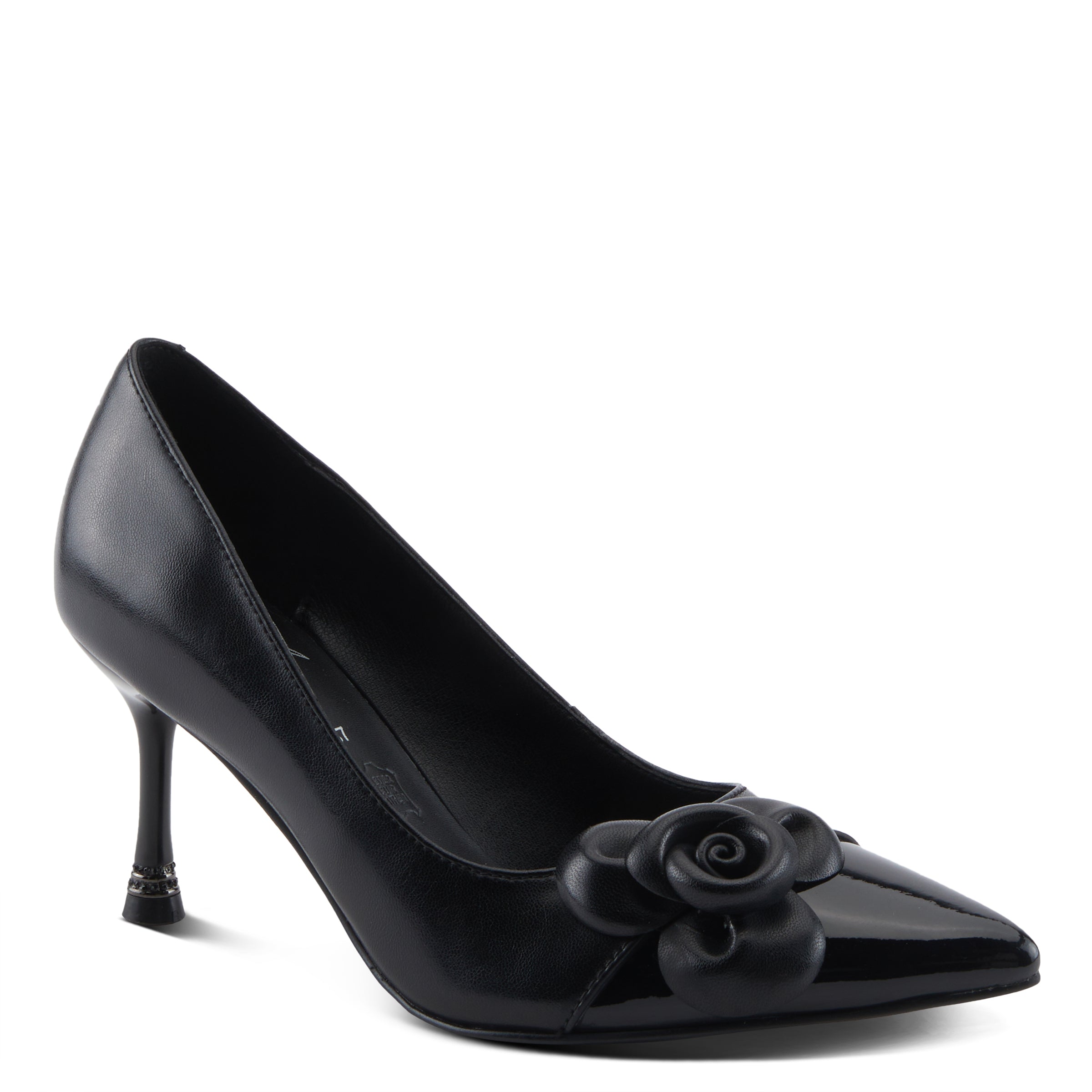 Azura Impression women's shoe in black with leather upper