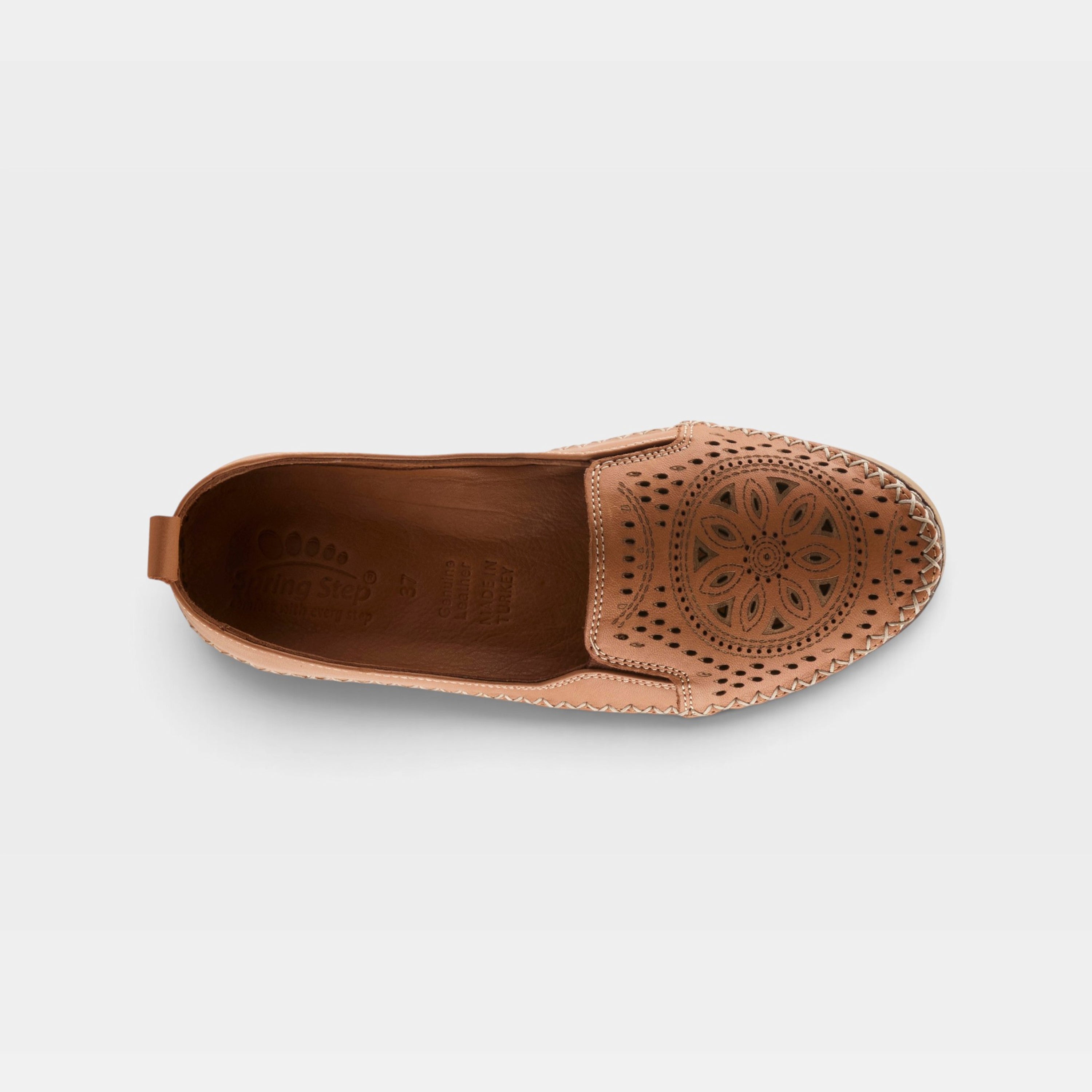 Spring Step Ingrid Camel Loafer