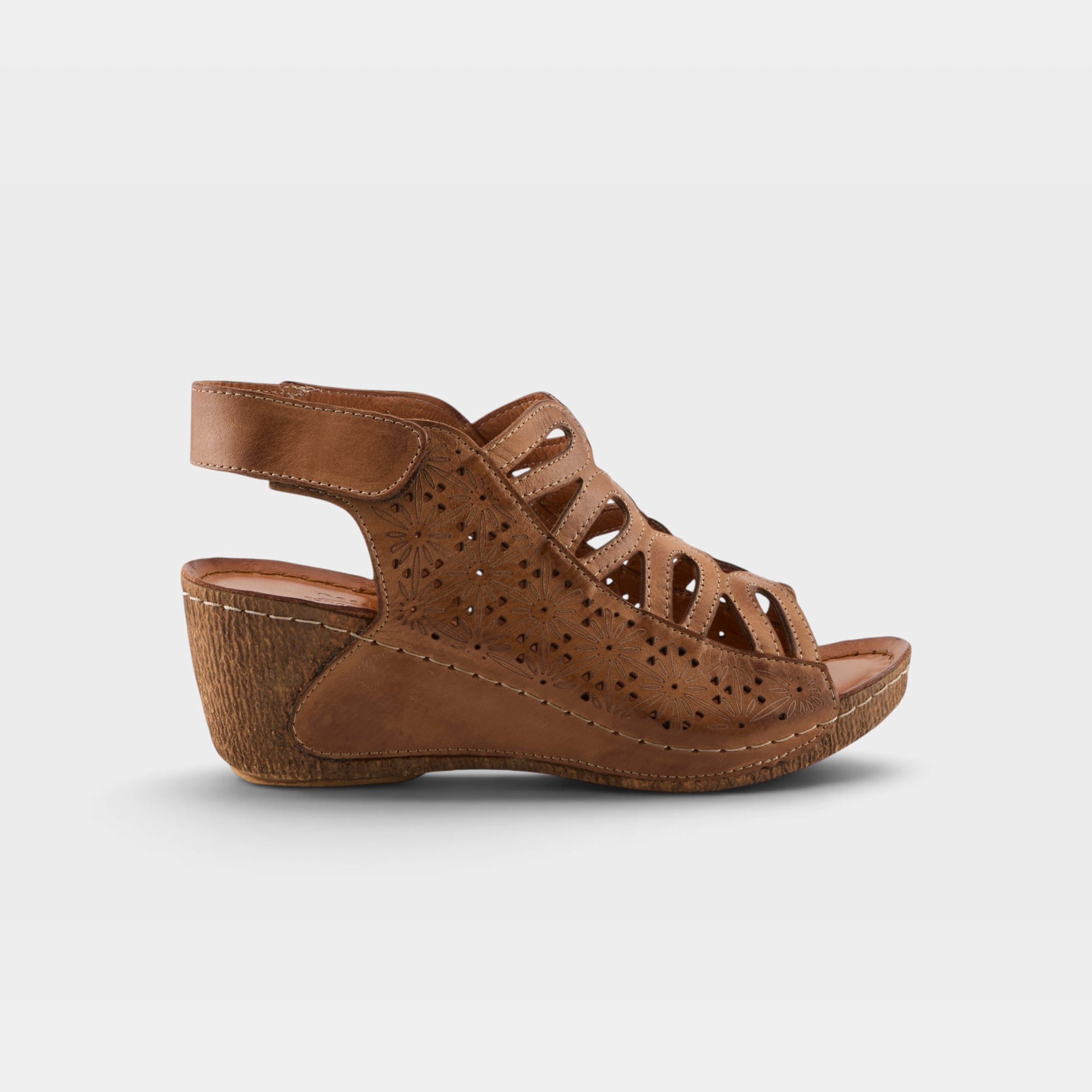 Spring Step Inocencia Brown Sandal