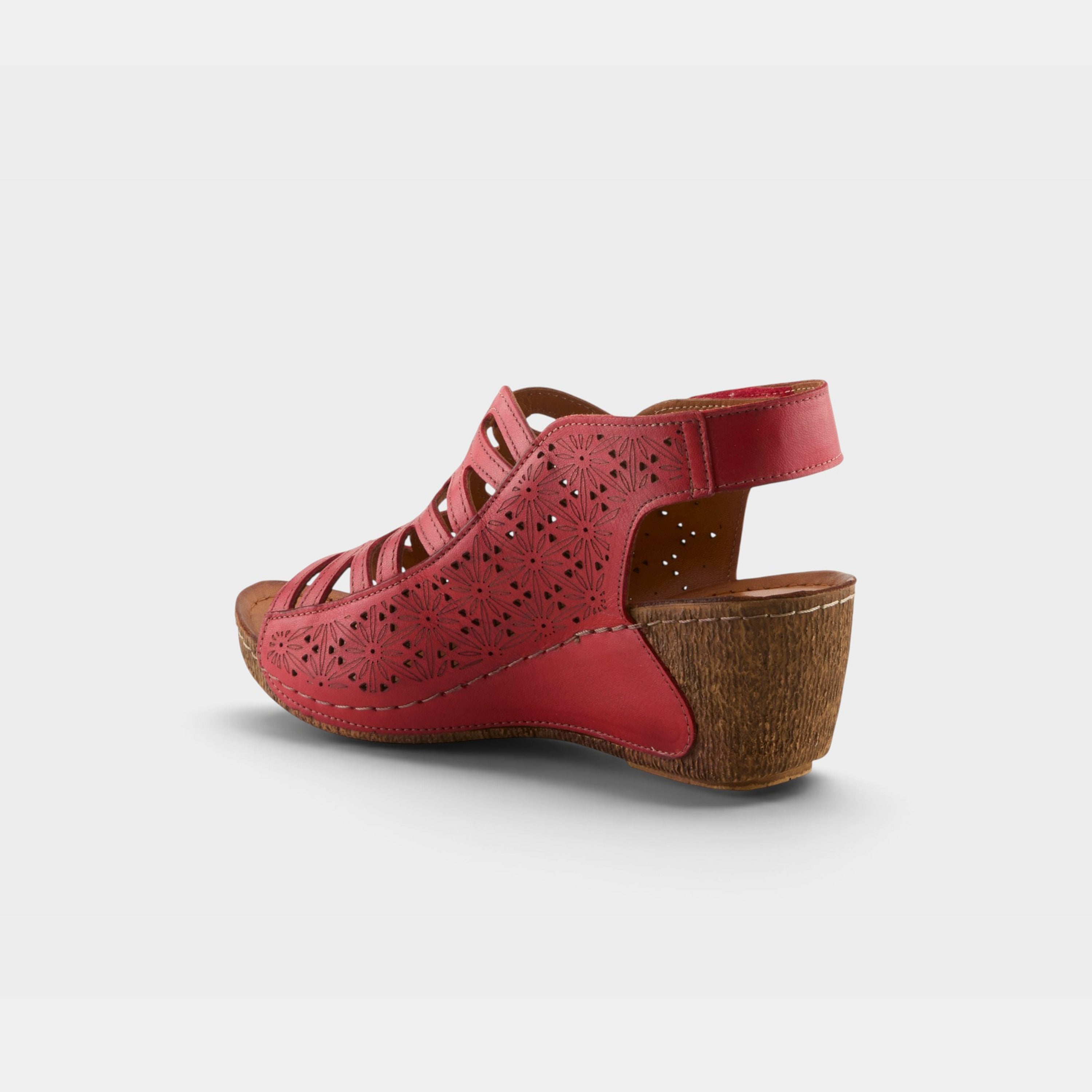 Spring Step Inocencia Red Sandal