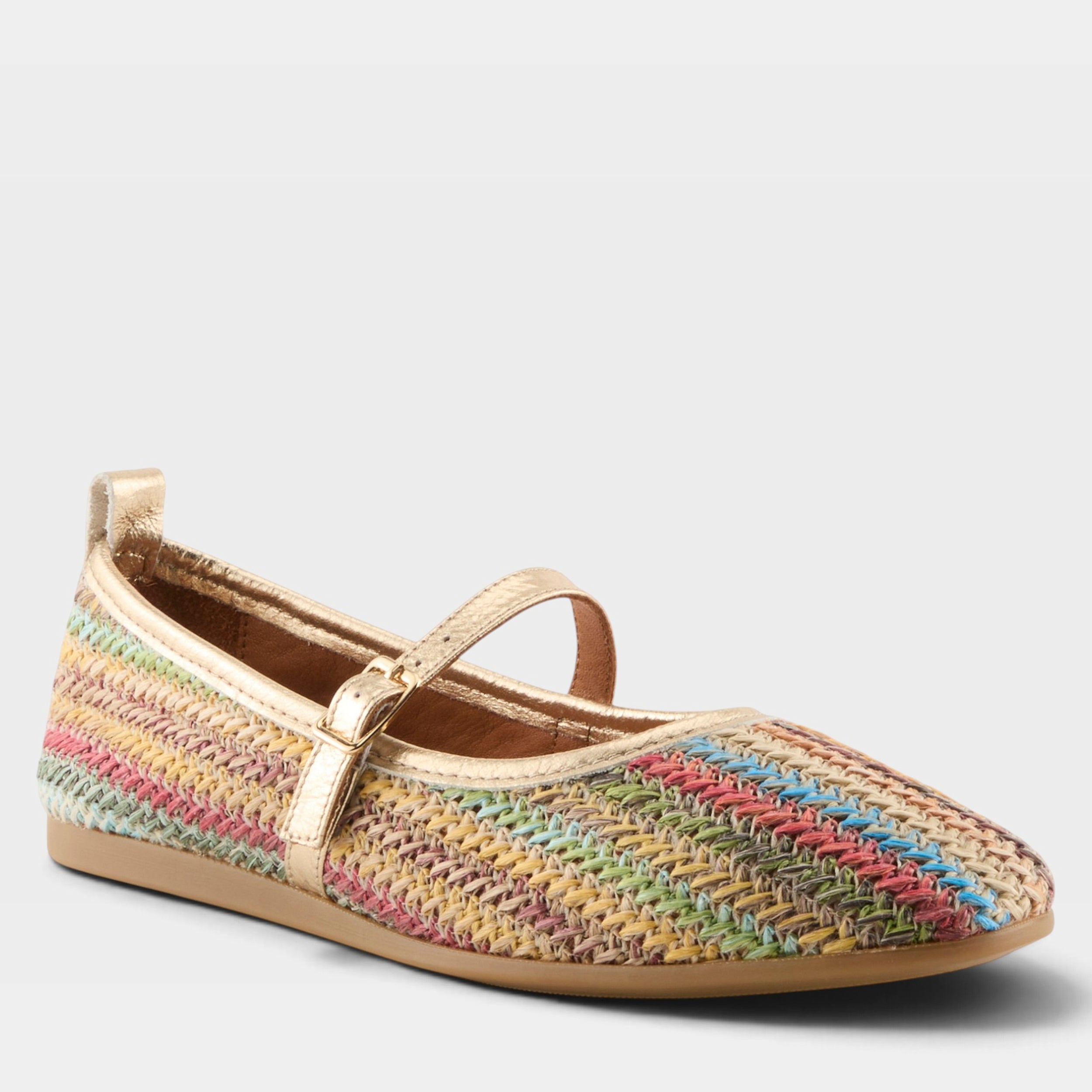 Azura Interweaved Rainbow Shoe