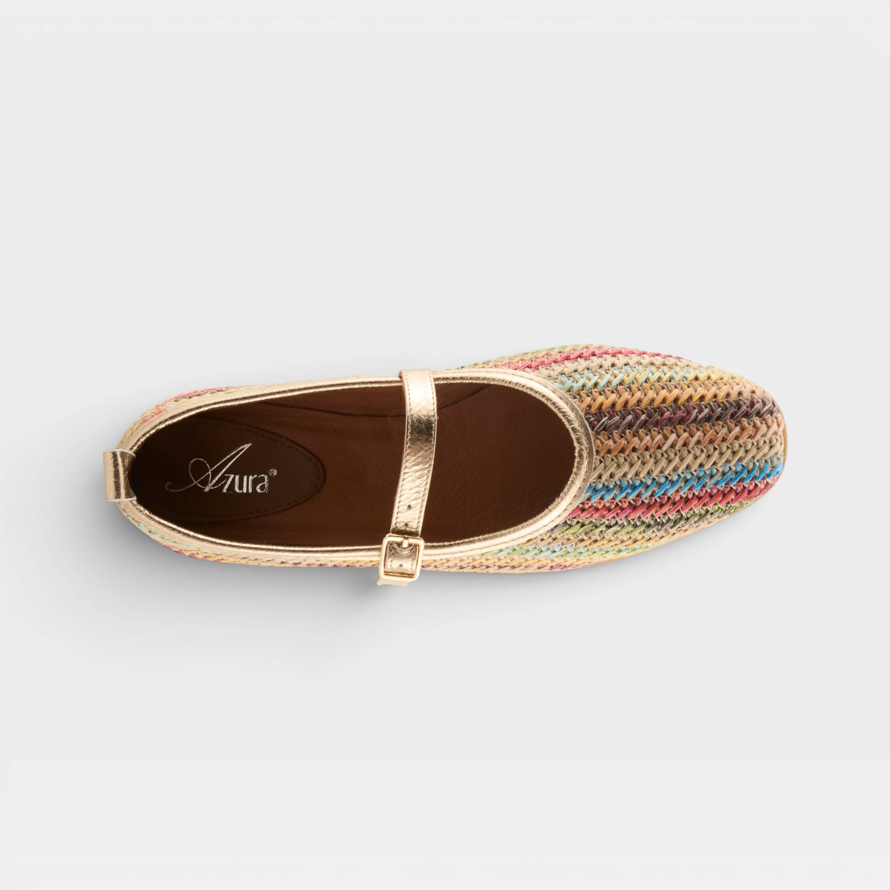 Azura Interweaved Rainbow Shoe