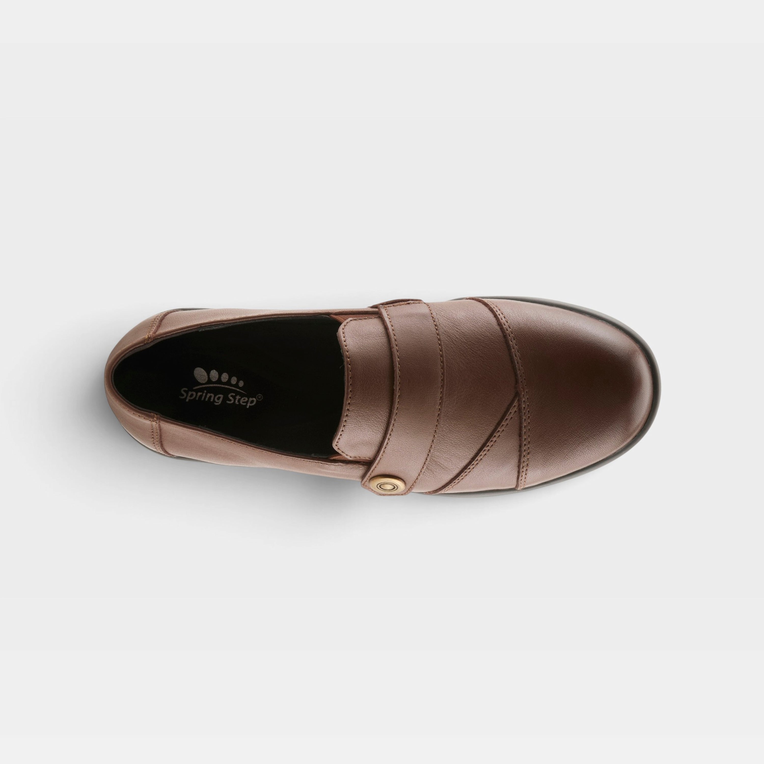 Spring Step Ivorie Brown Casual Shoe