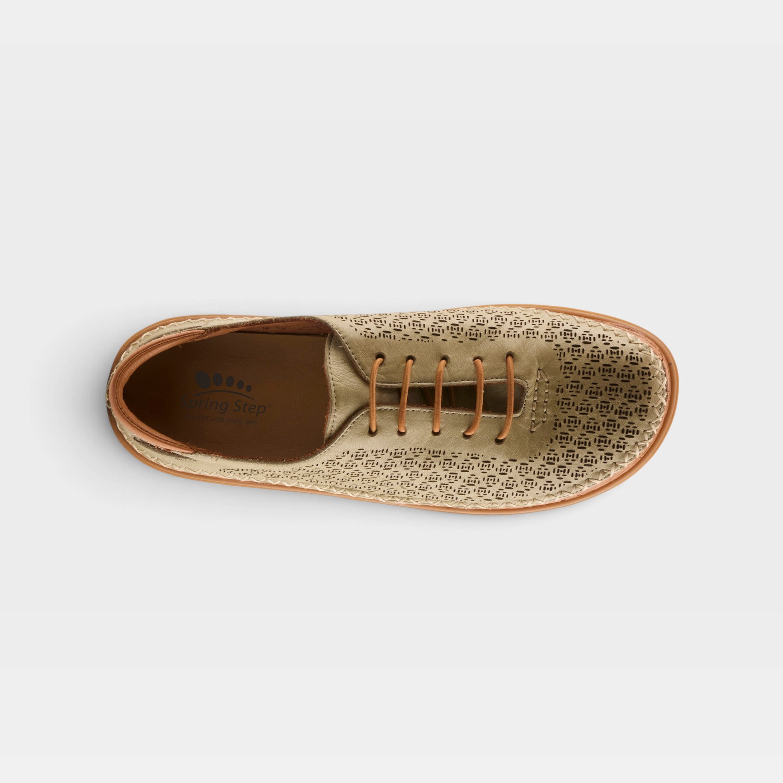 Spring Step Janell Sage Green Casual Shoe