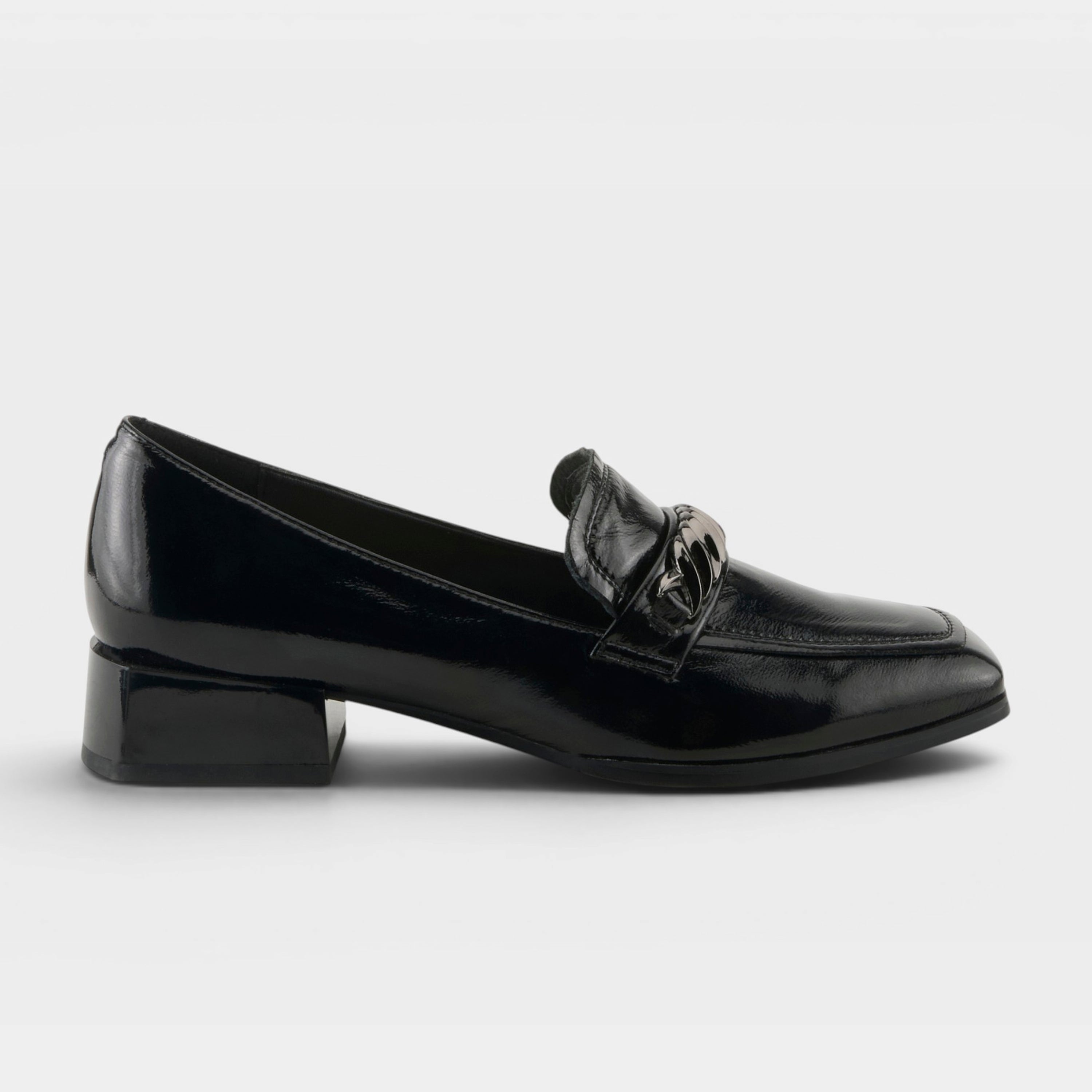 Azura Jannette Black Patent Shoe