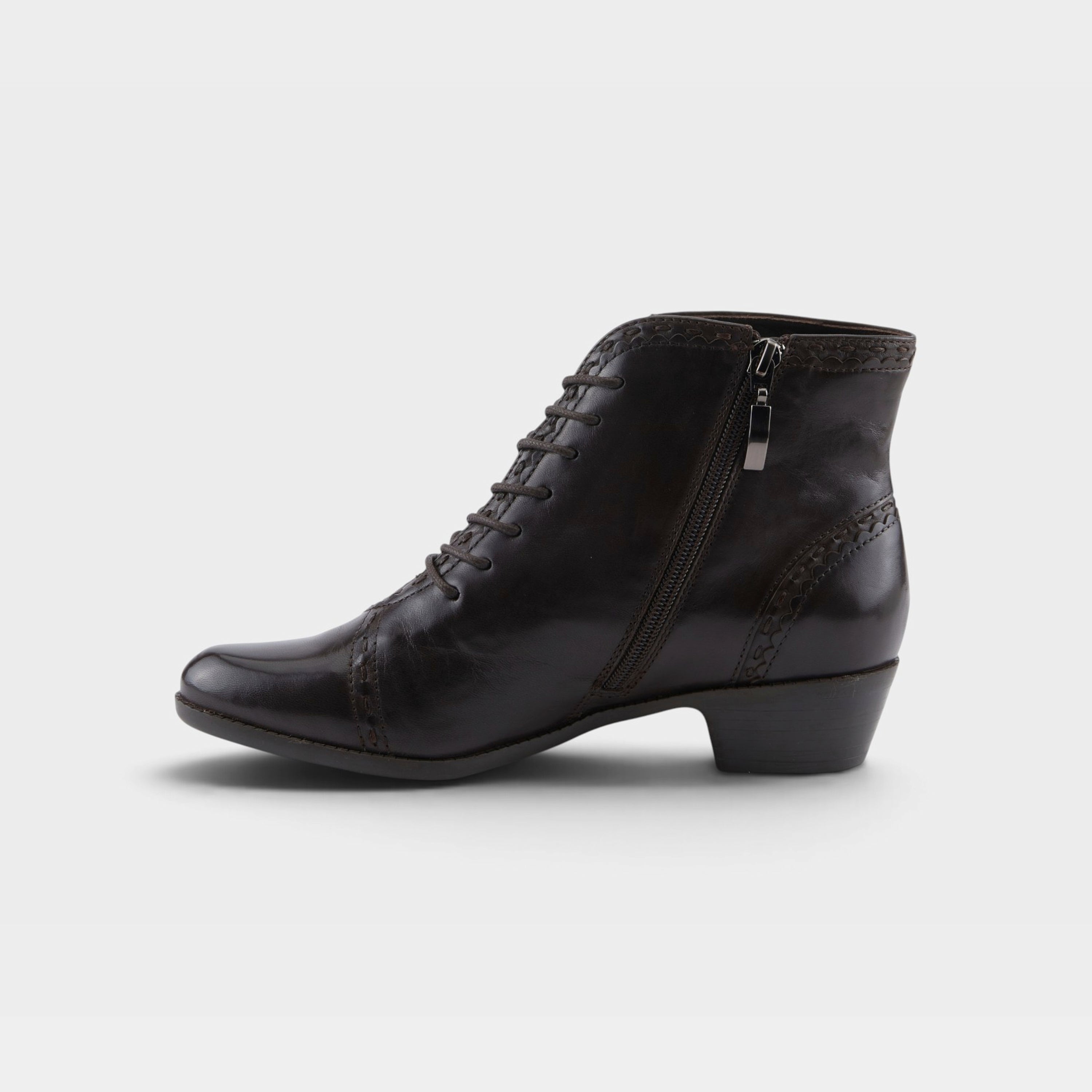 Spring Step Jaru Dark Brown Bootie