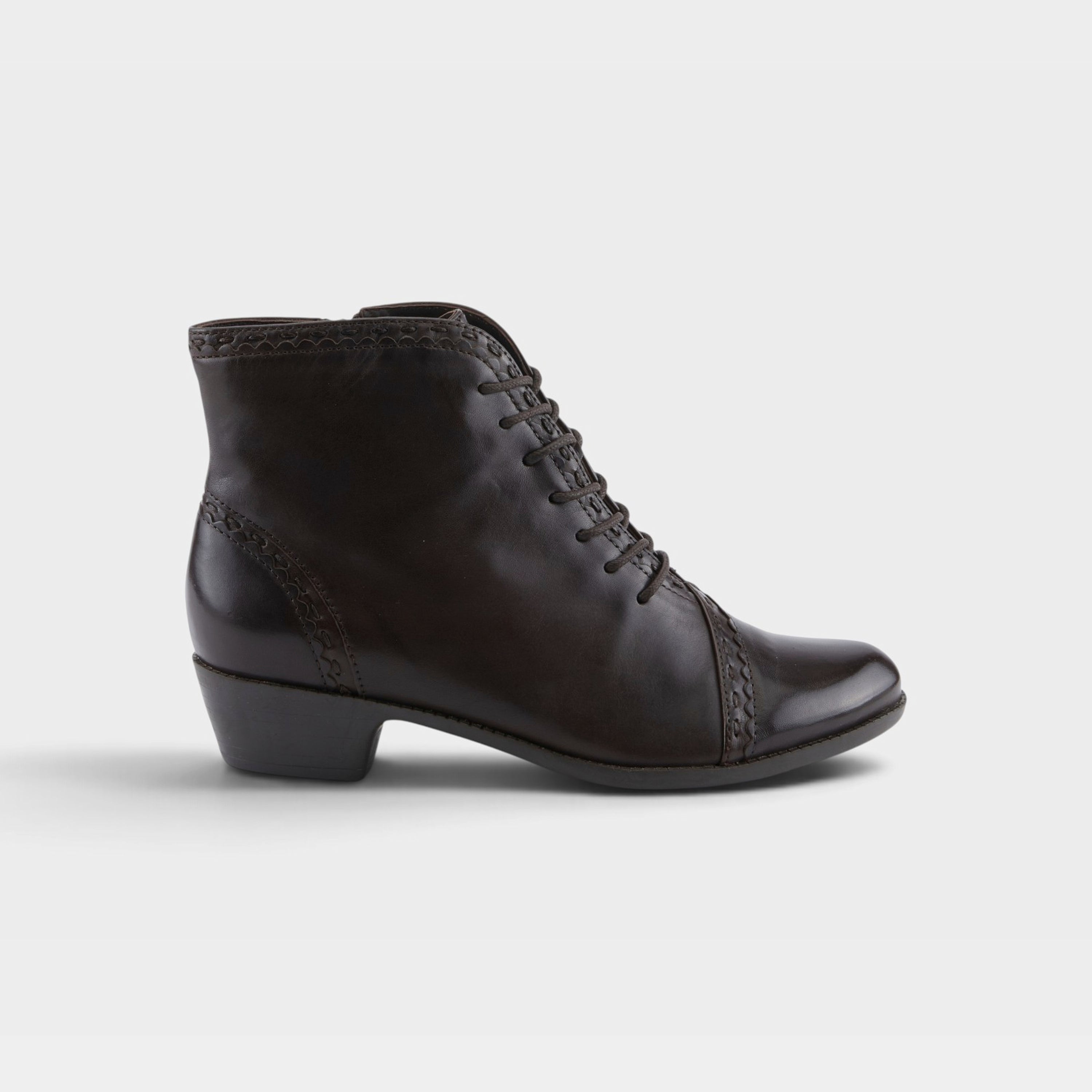 Spring Step Jaru Dark Brown Bootie