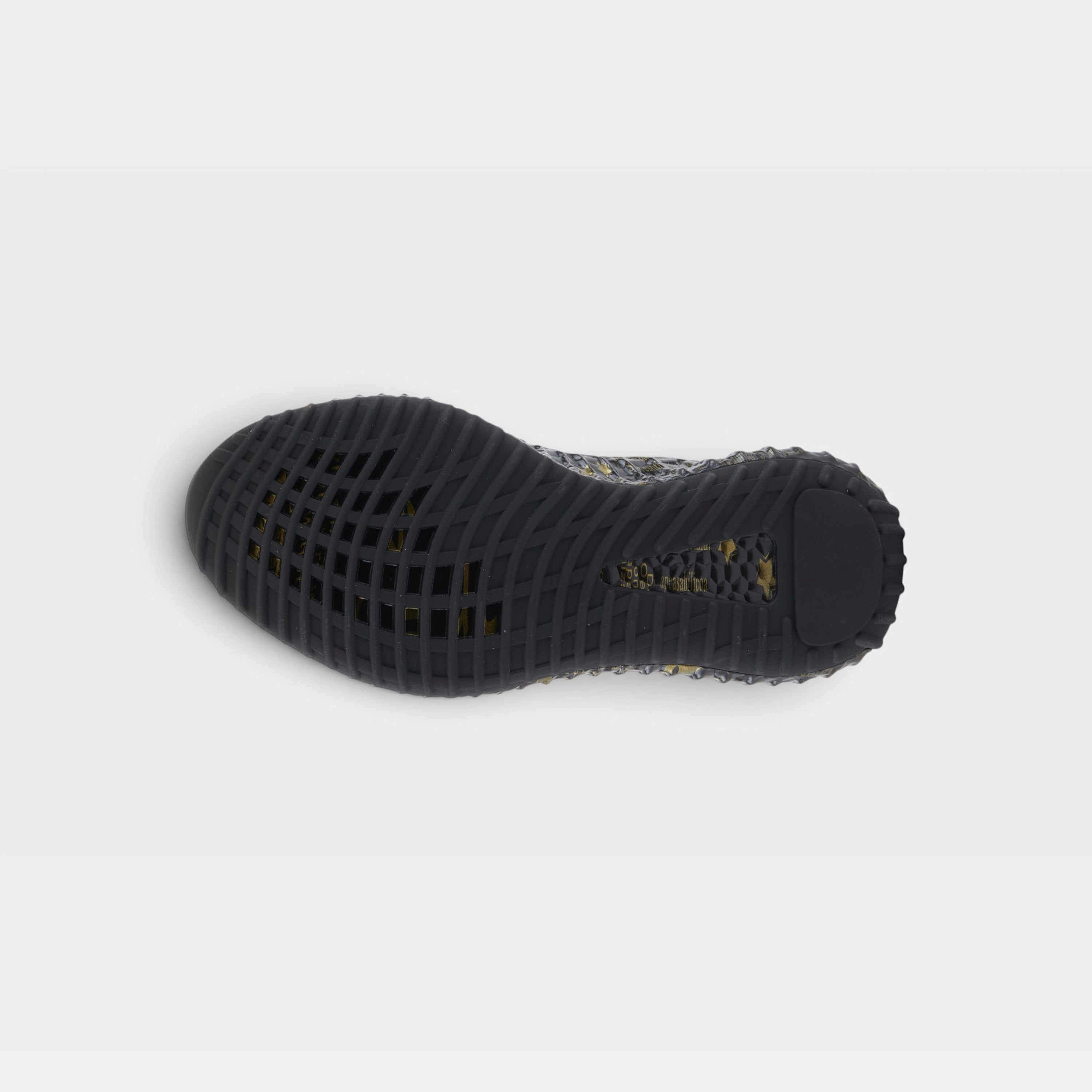 L'Artiste Javana sneakers in Gold Multi, outsole view