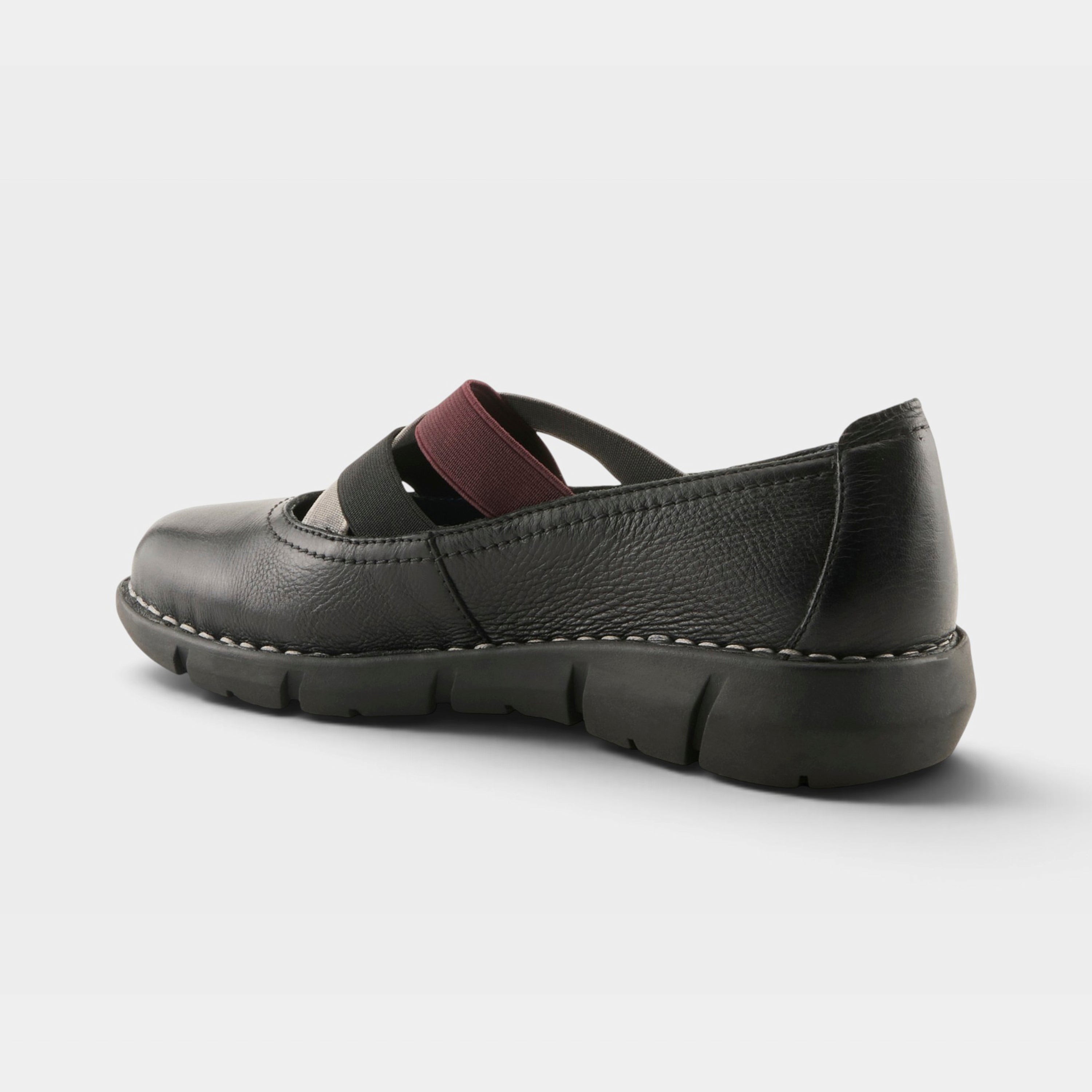 Spring Step Jax Black Multi Casual Shoe