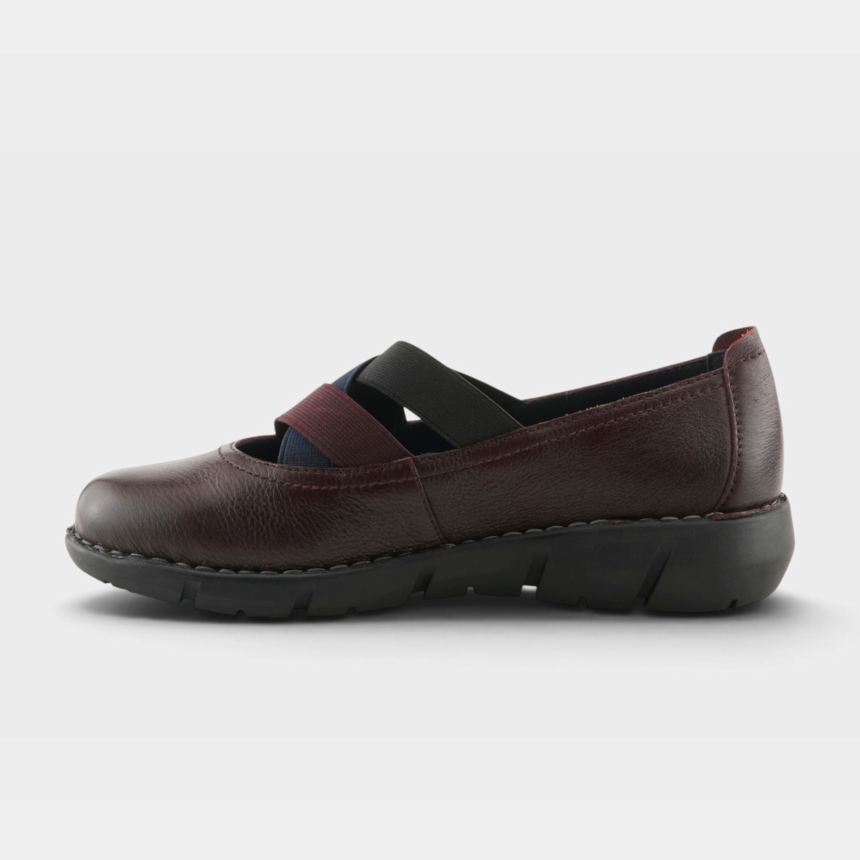 Spring Step Jax Bordeaux Multi Casual Shoe
