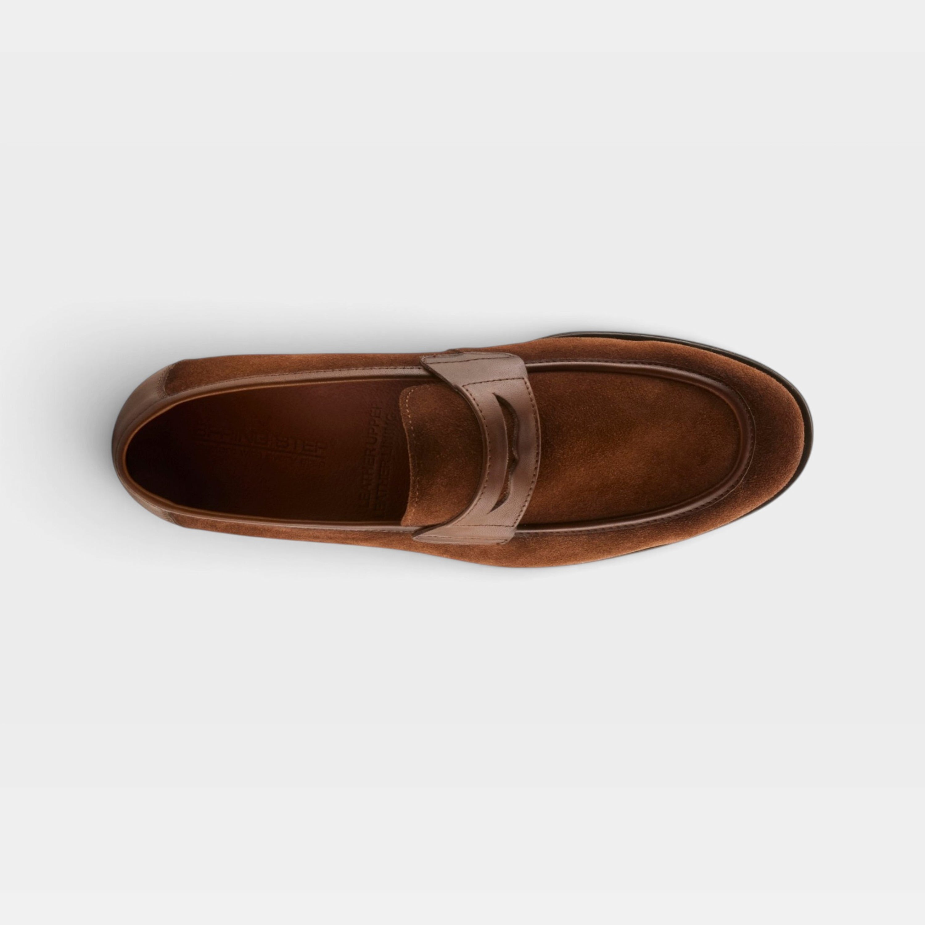 Spring Step Men Jaxon Cognac Suede Slip-On Shoe