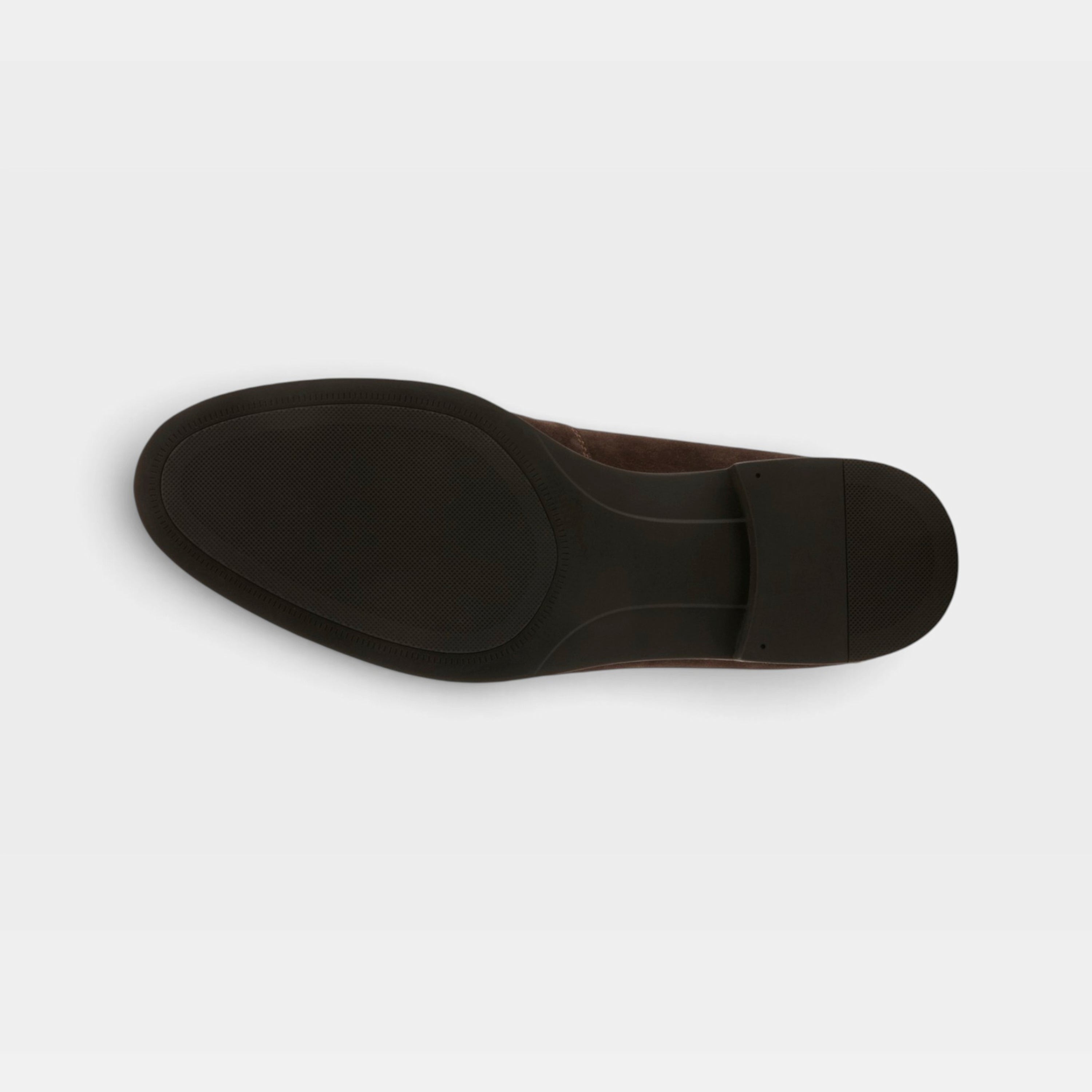 Spring Step Men Jaxon Dark Brown Suede Slip-On Shoe