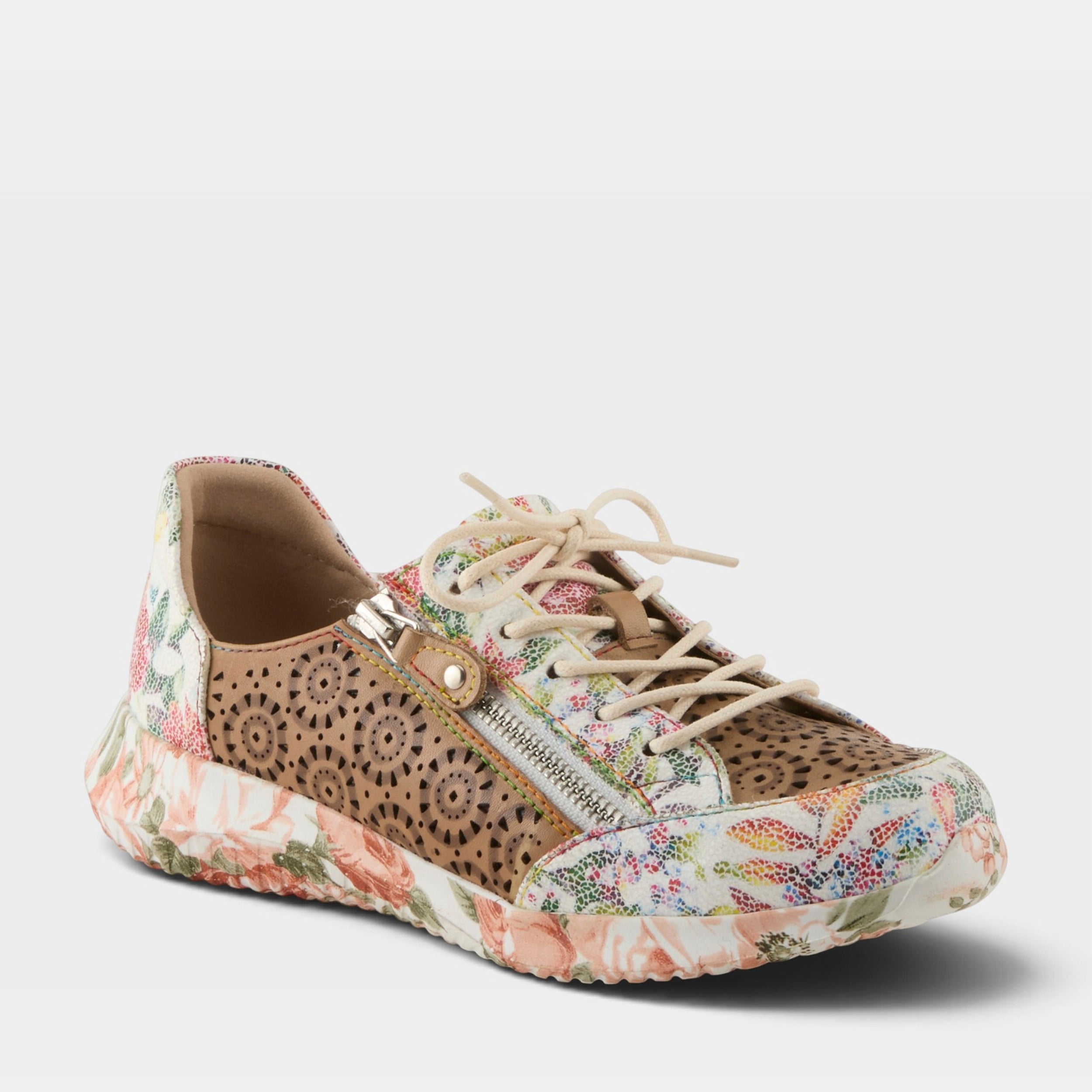 L'artiste Jazzie Women's Lace-Up Sneakers - Spring Step Shoes