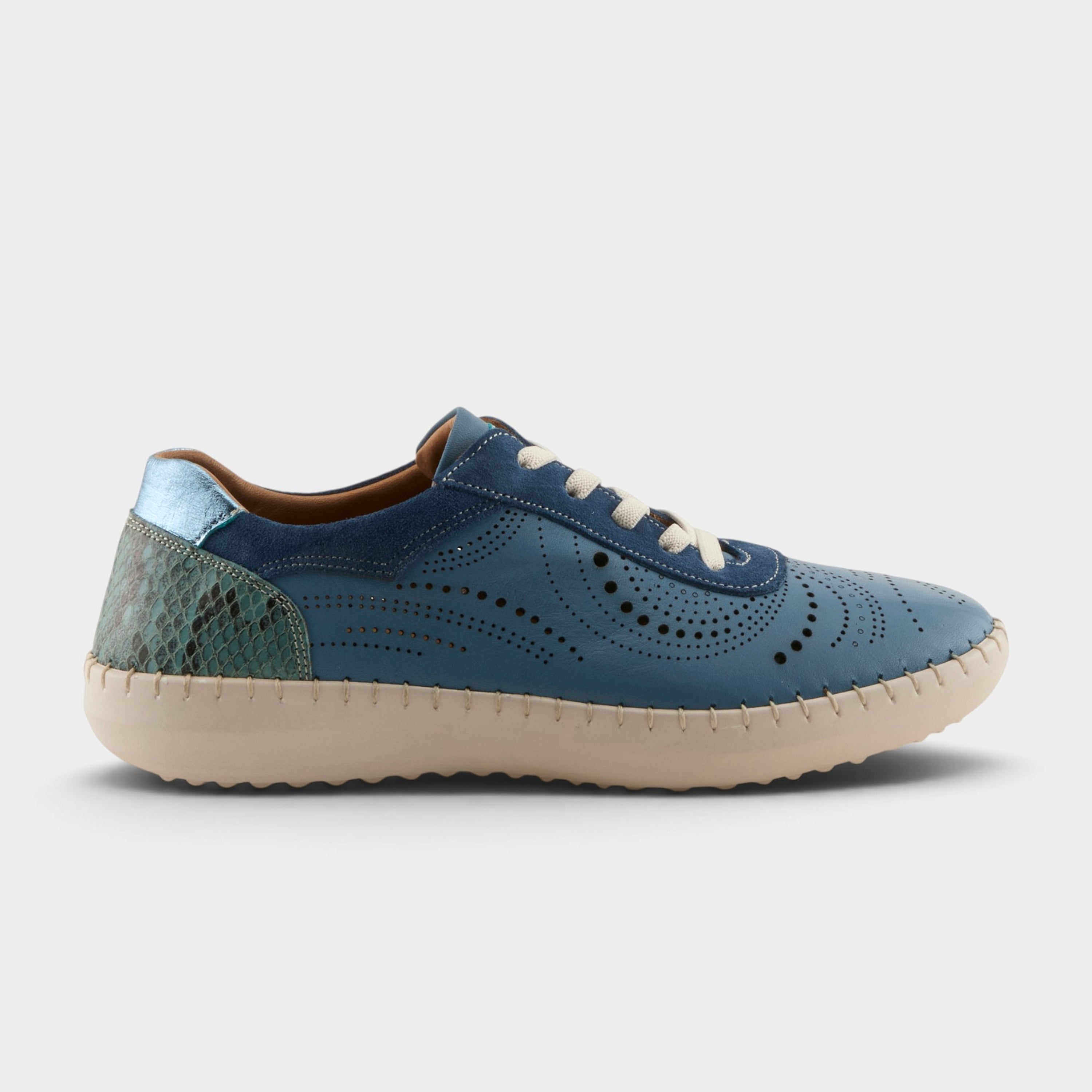 Spring Step Jumilla Blue Sneaker
