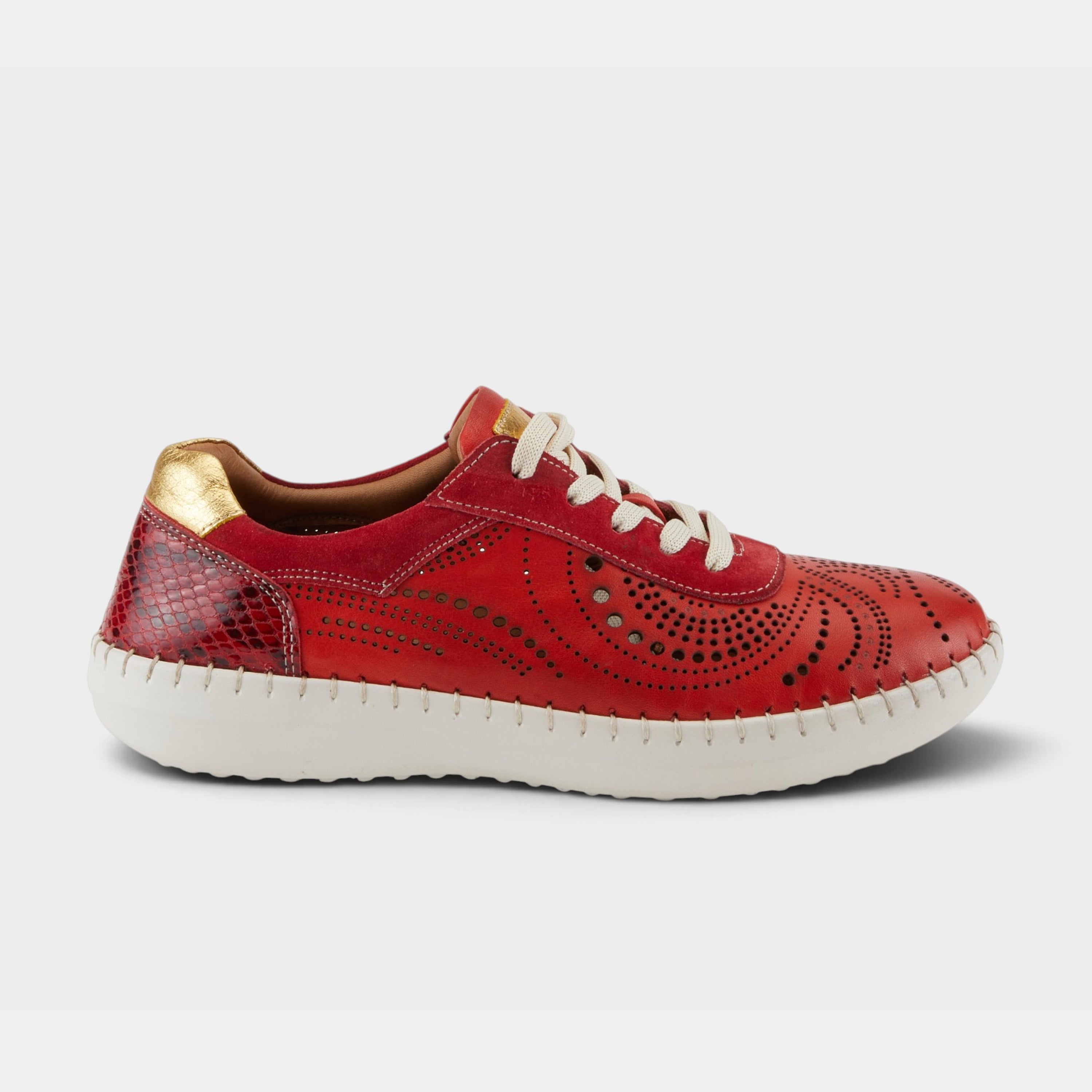 Spring Step Jumilla Red Sneaker