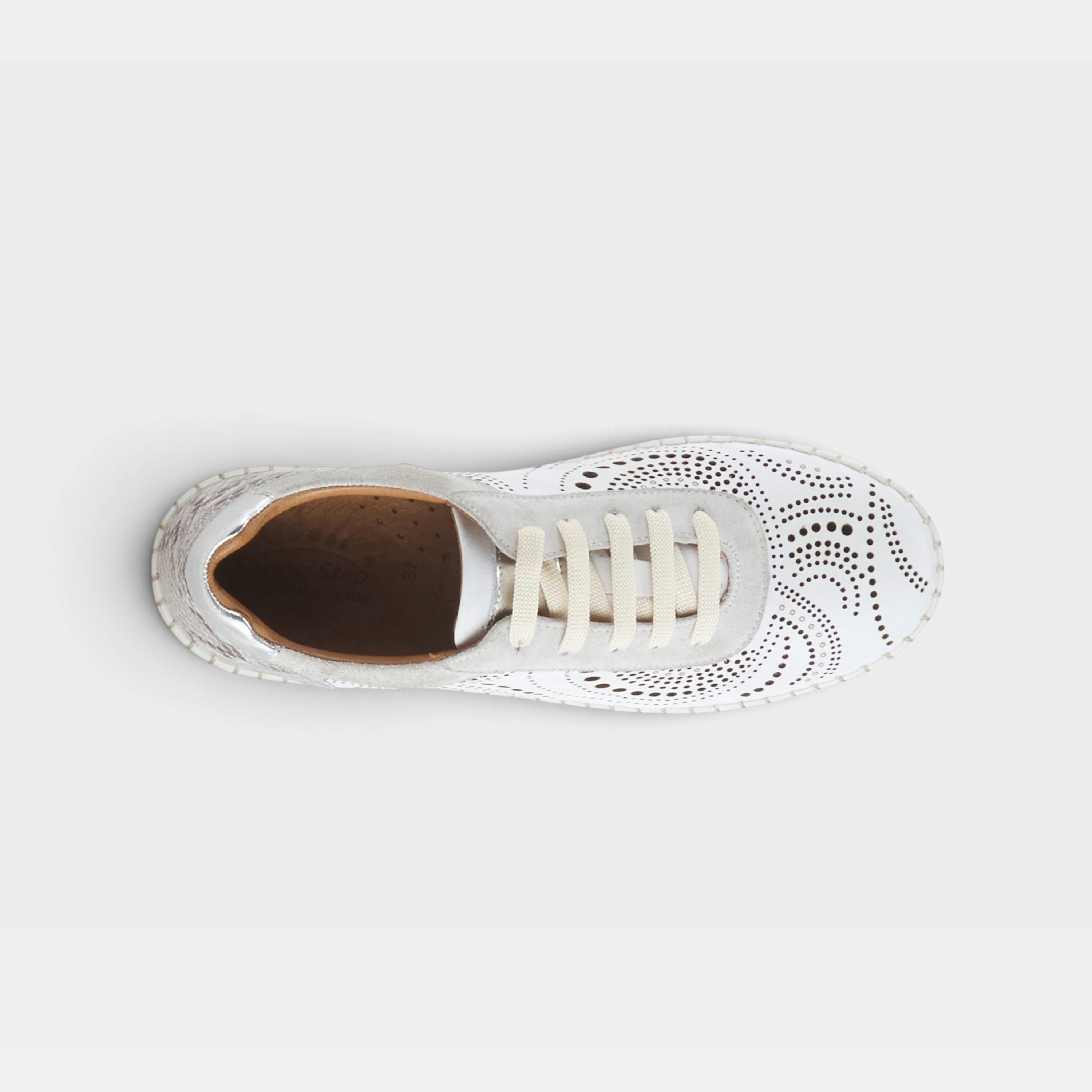 Spring Step Jumilla White Sneaker