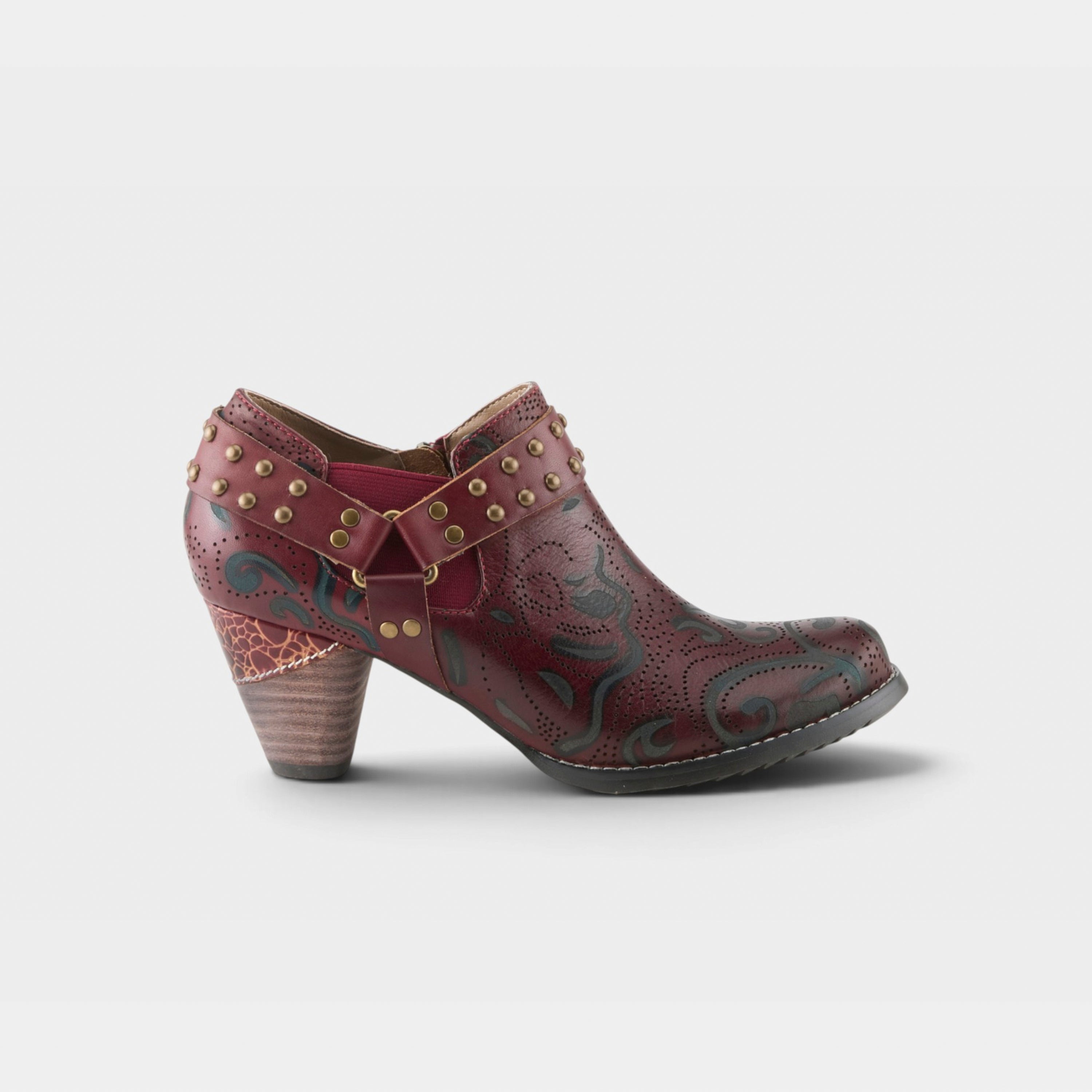 L'Artiste Kacielou shoes in Mahogany, hero view