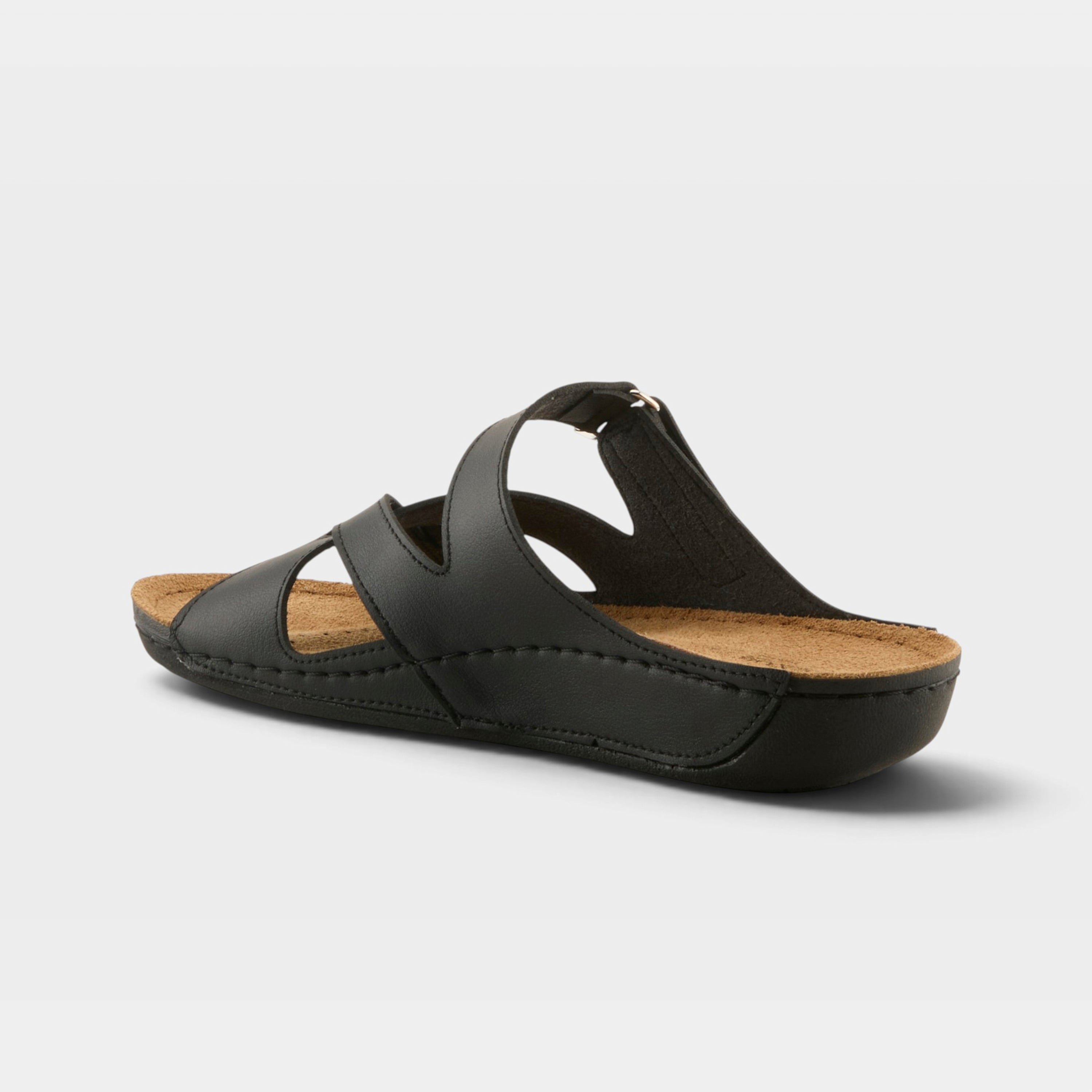 Flexus Karl Black Sandal