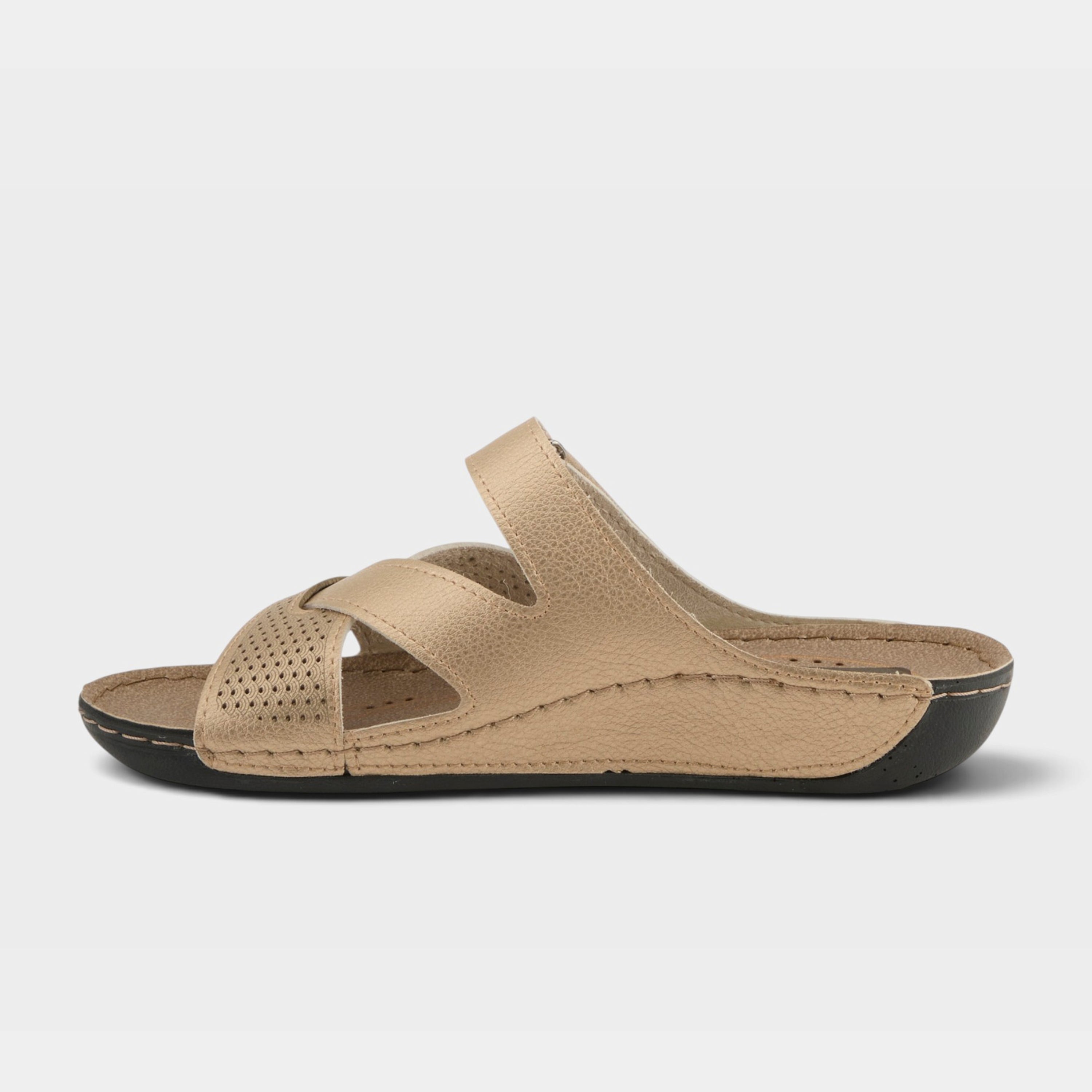 Flexus Karl Gold Sandal