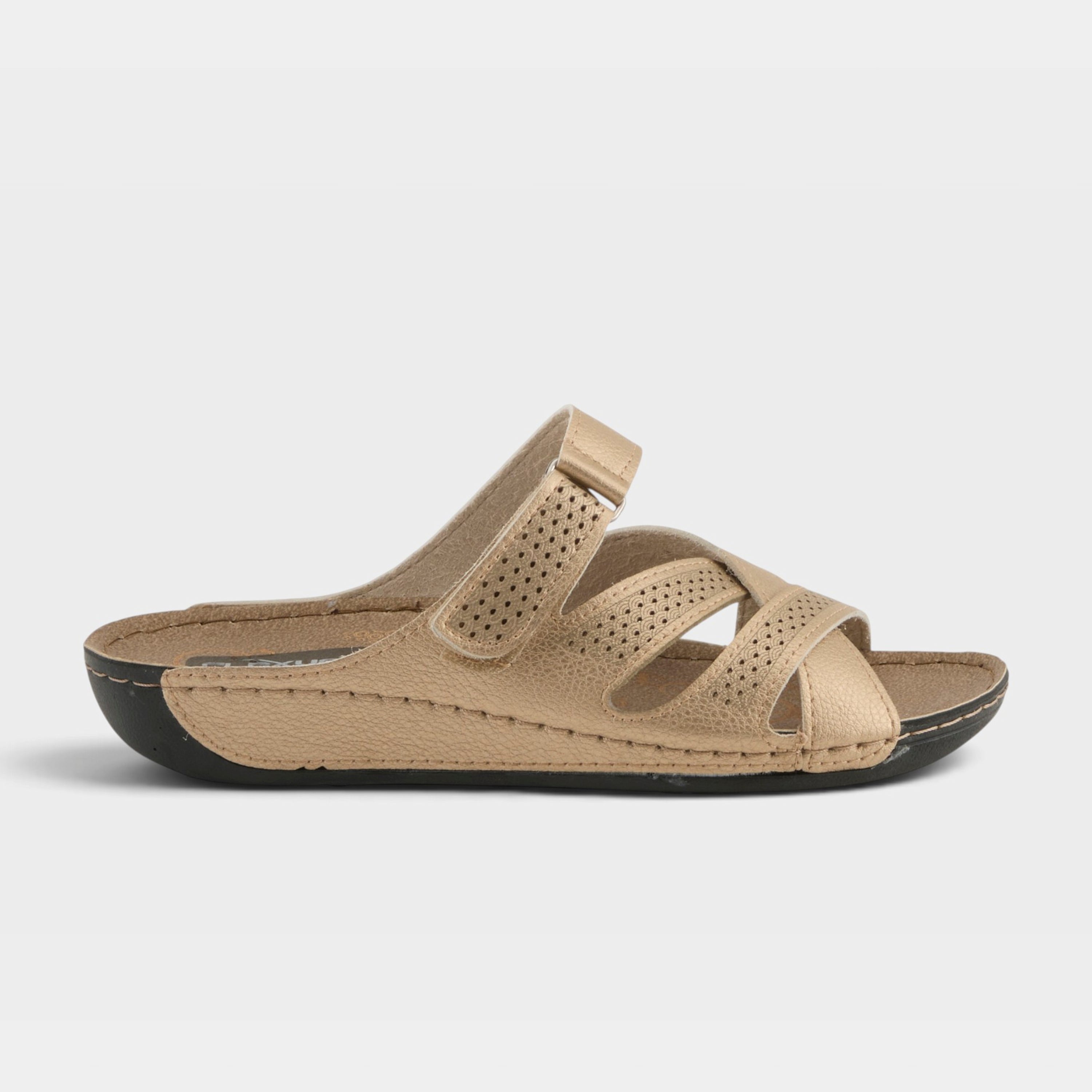 Flexus Karl Gold Sandal