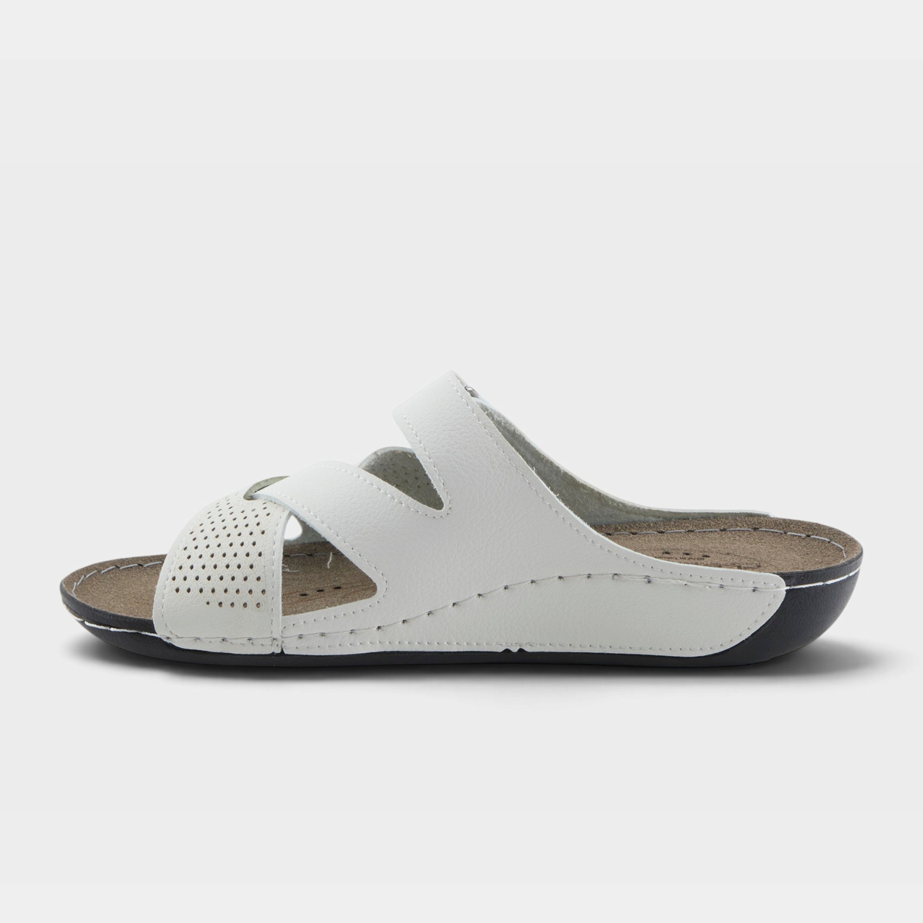 Flexus Karl White Sandal