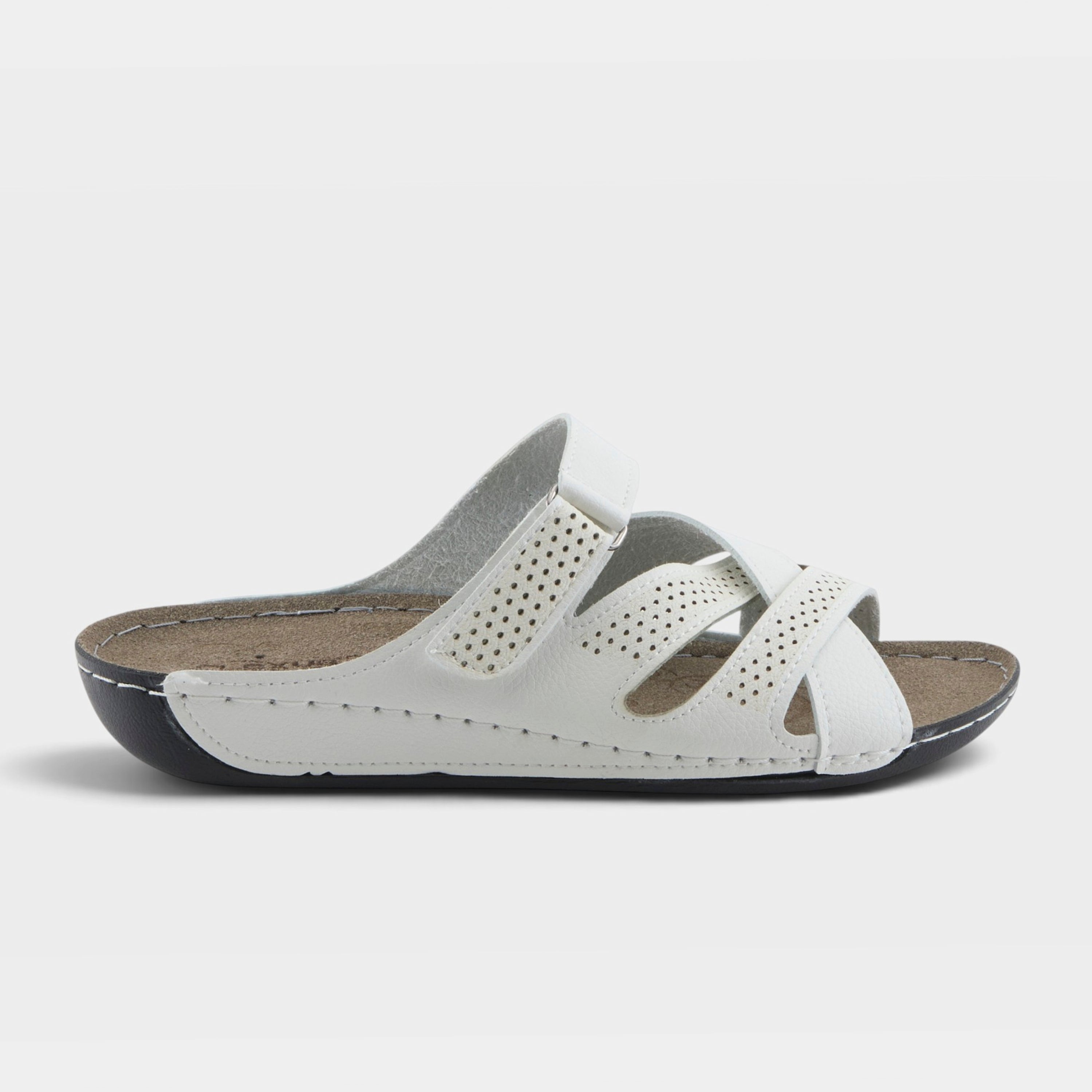 Flexus Karl White Sandal