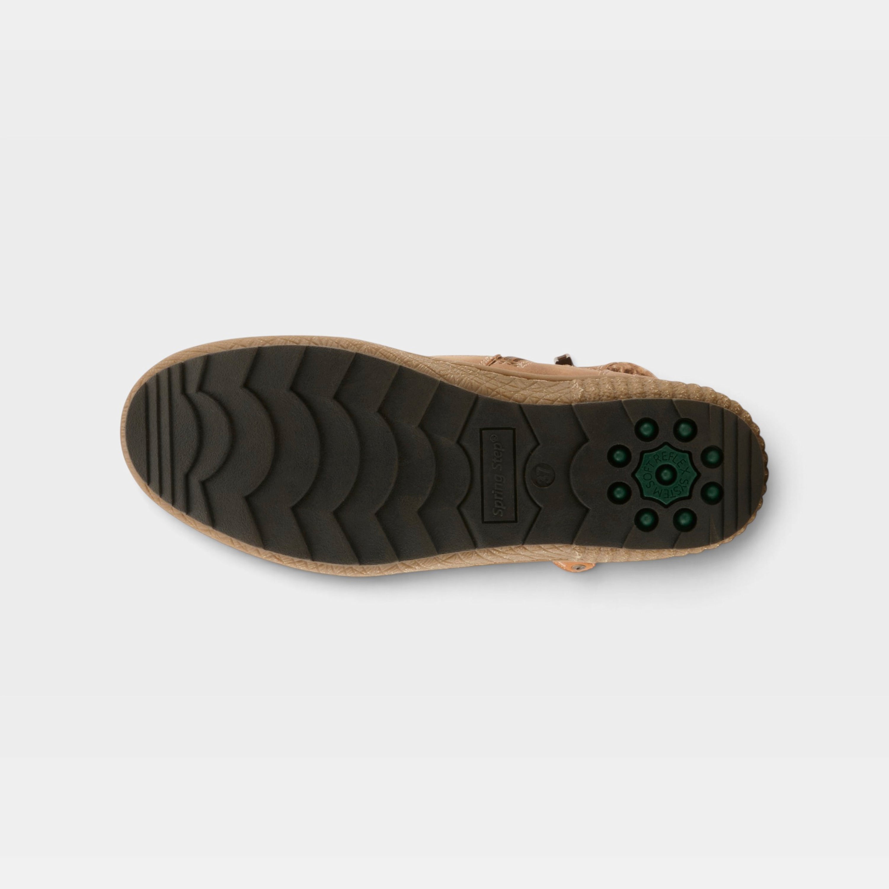 Spring Step Relife Karlene Medium Brown Bootie