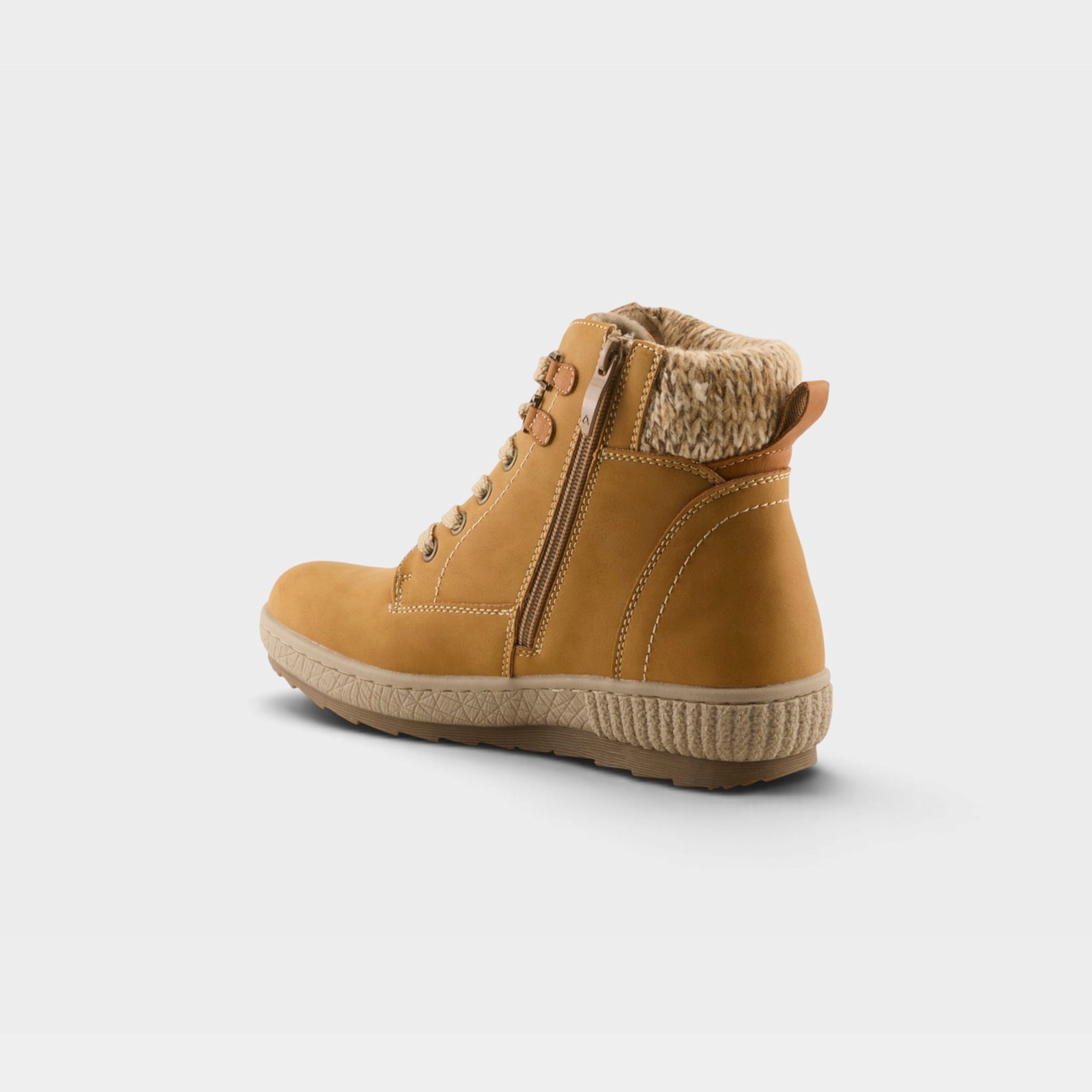 Spring Step Relife Karlene Mustard Bootie