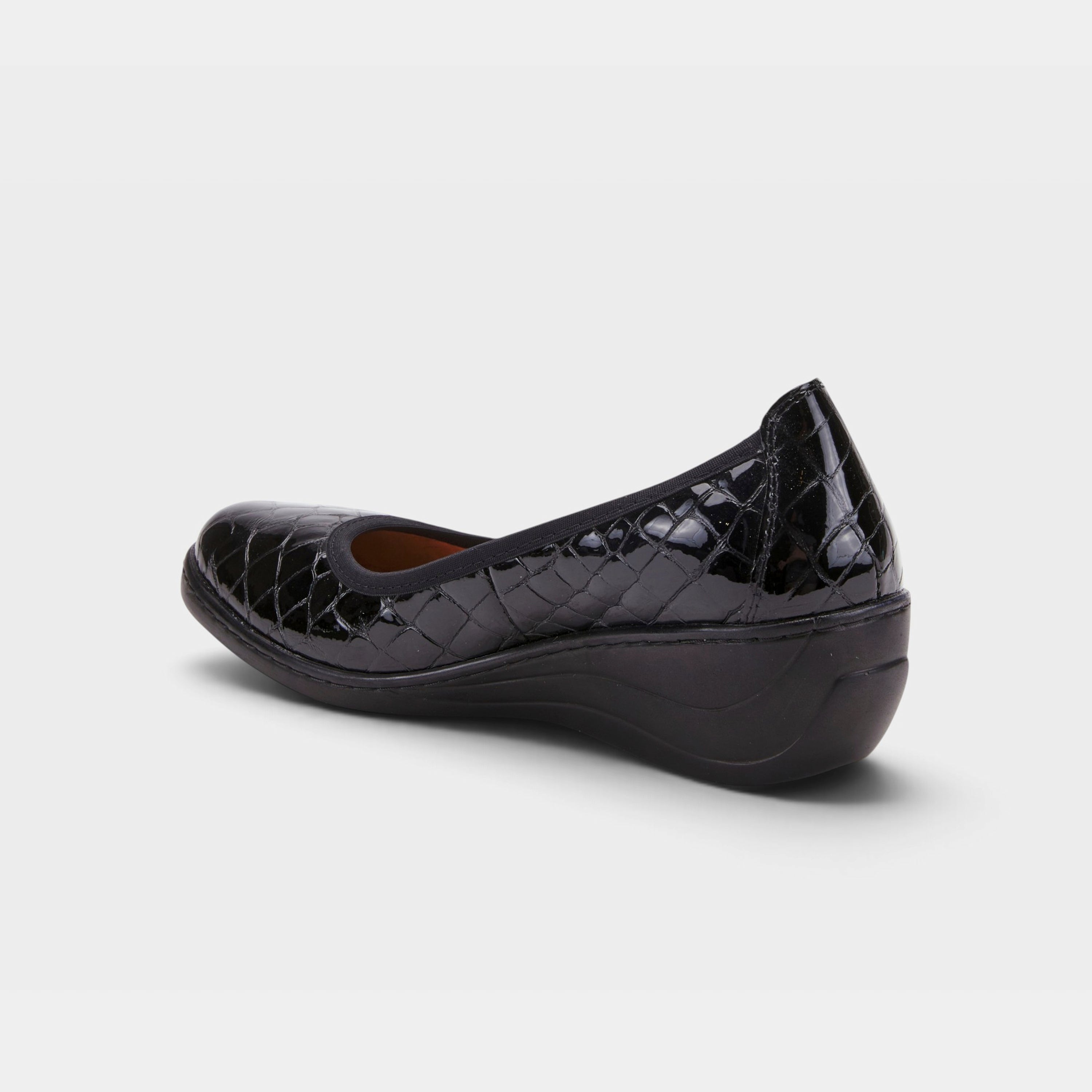 Spring Step Kartii Black Slip-On Shoe