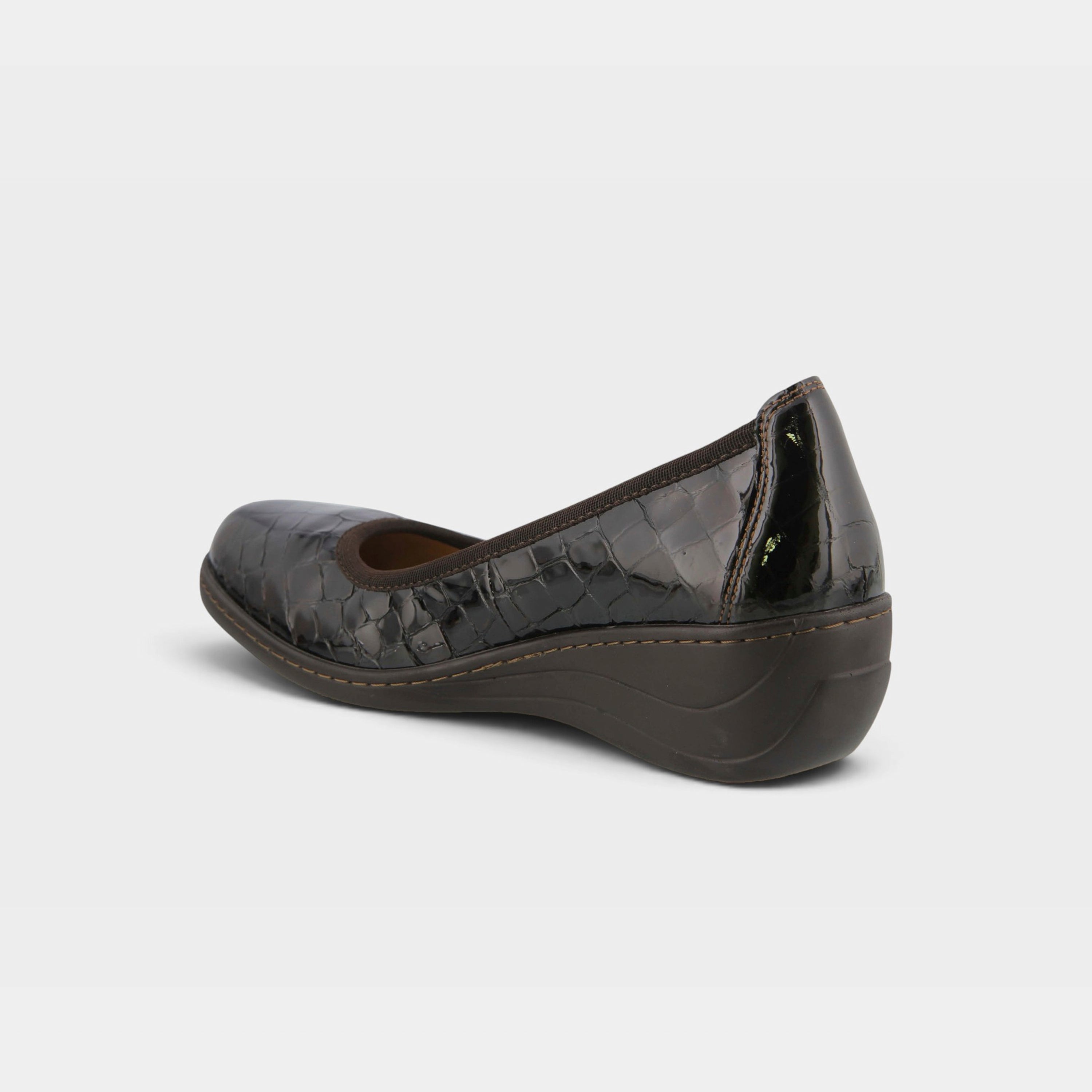 Spring Step Kartii Brown Slip-On Shoe